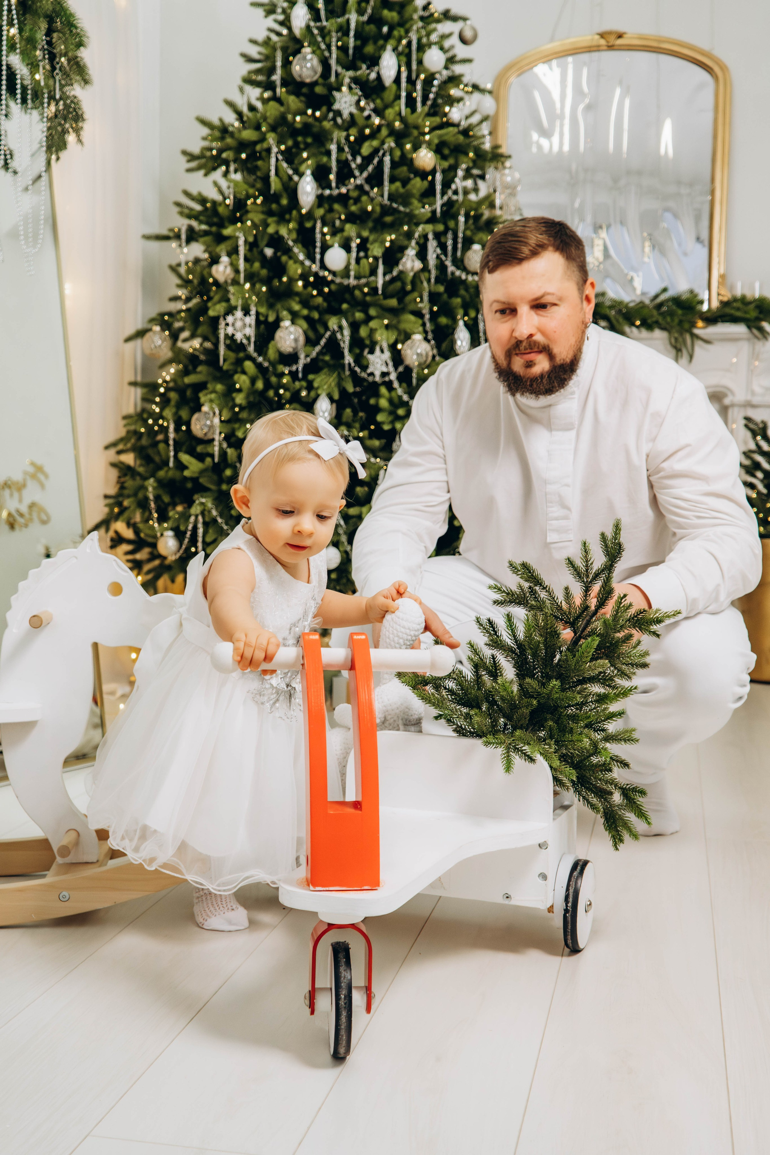 Съемка на годик малышки. Студия «LuLu». Фотограф Москва Валерия Веденина