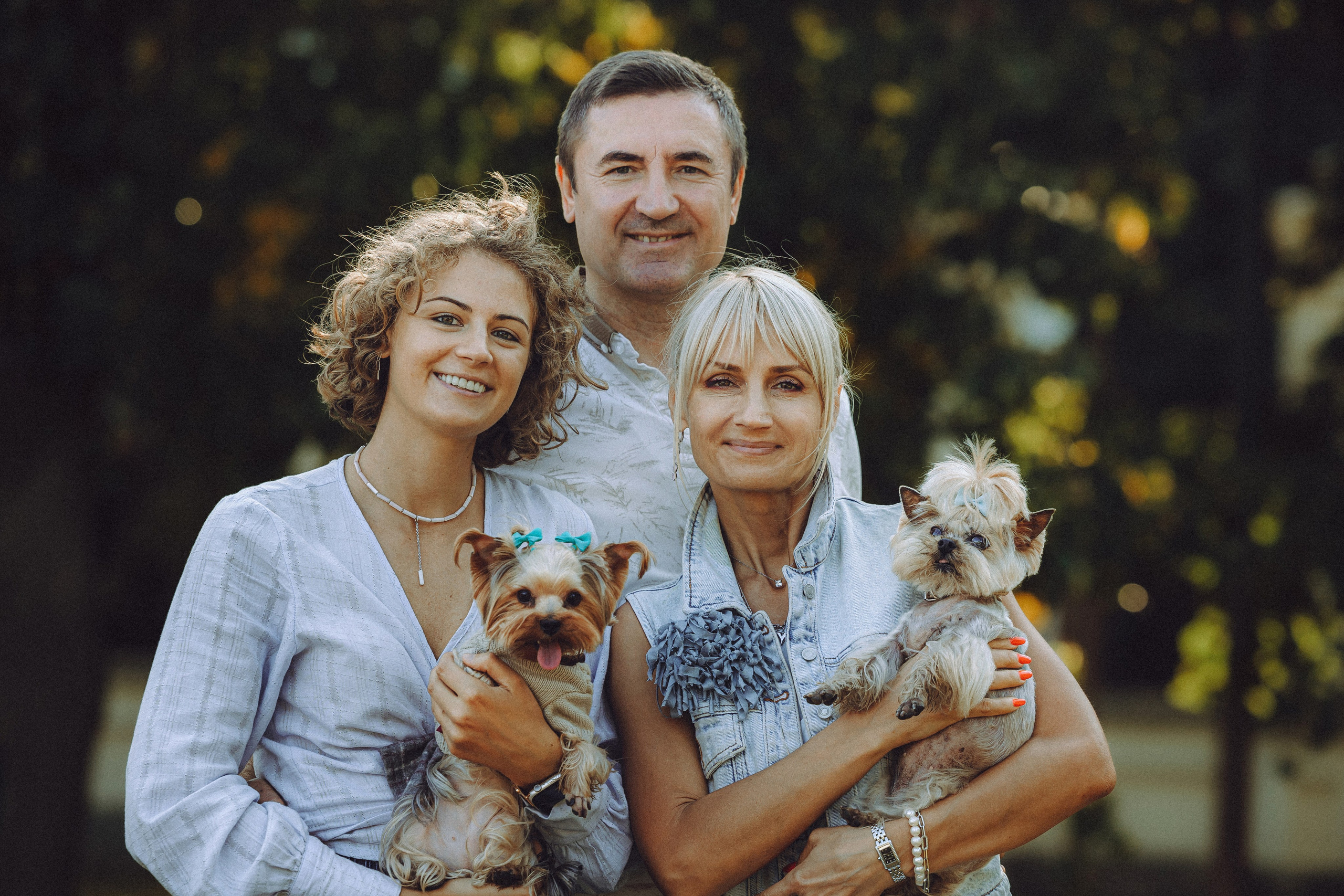 Дженни, Оливия и их семья