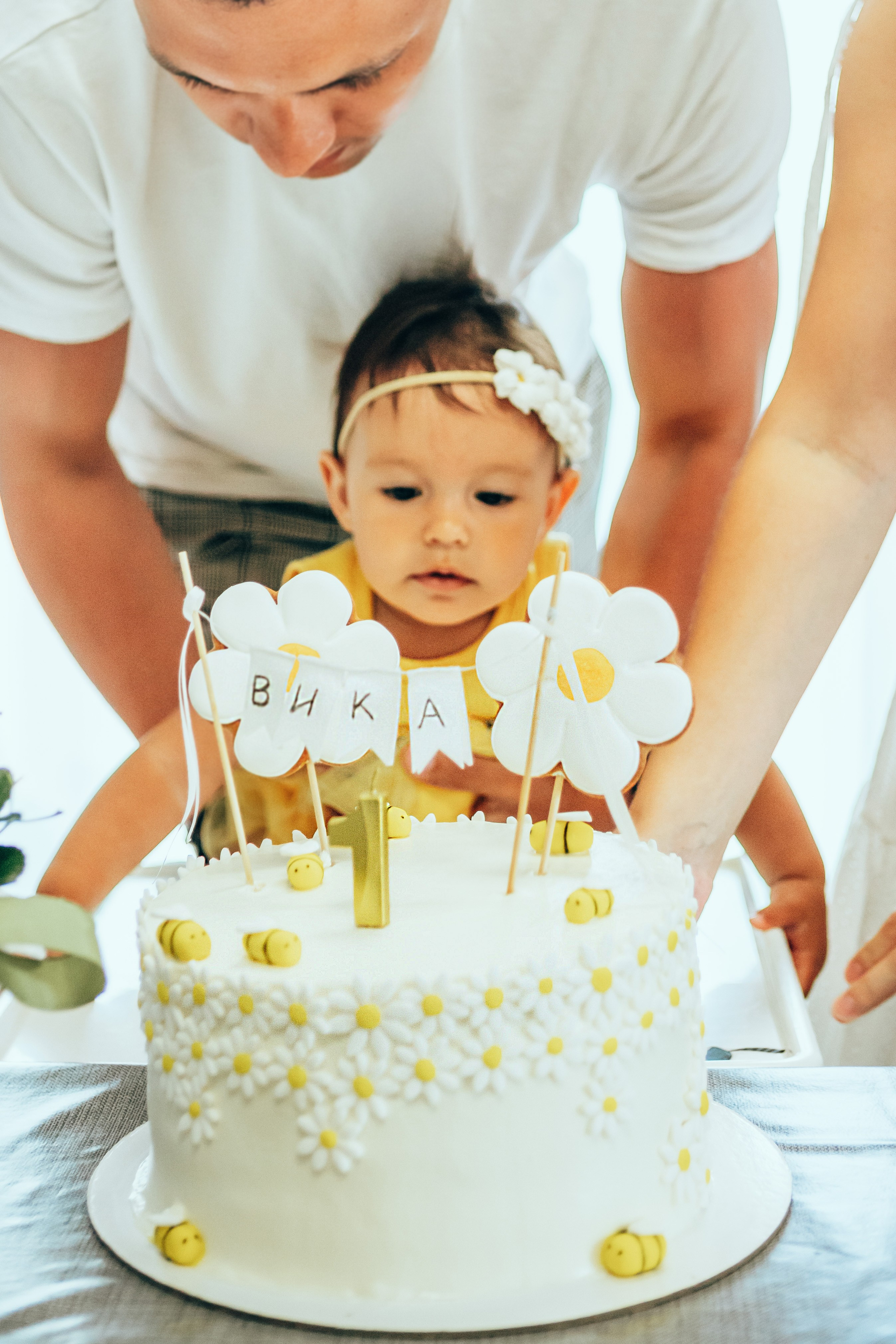 Первый День Рождения Вики. Семейный и детский фотограф в г. Новосибирске Макеева Анастасия