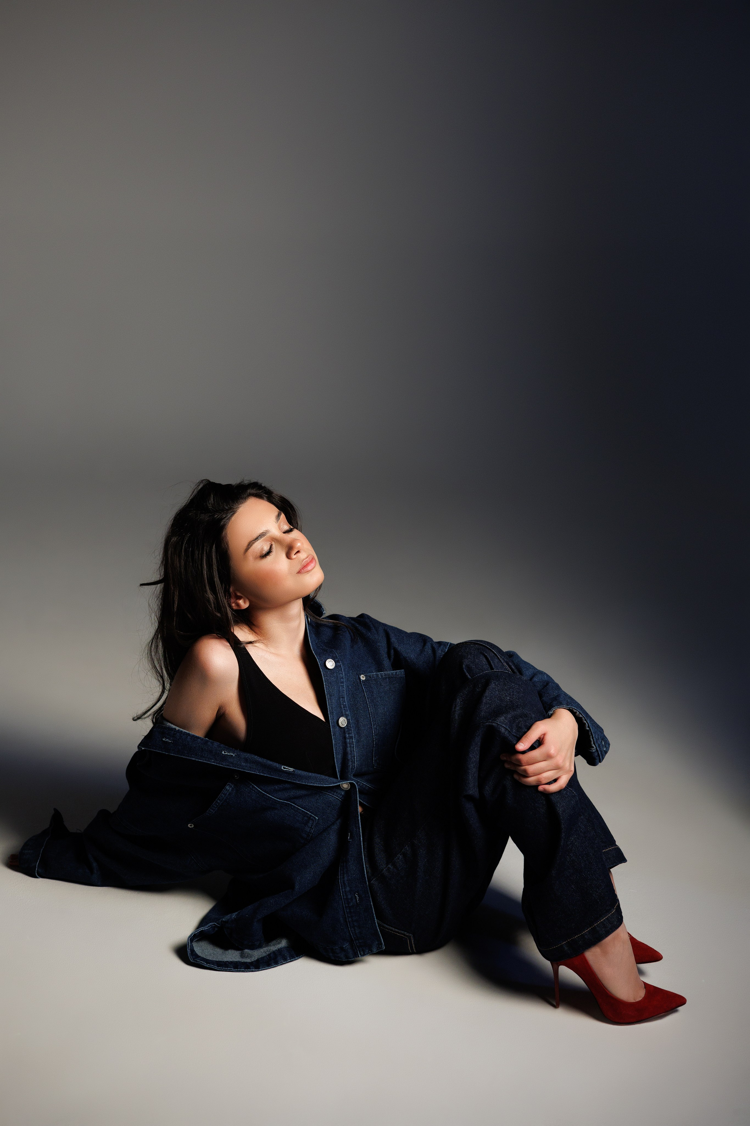 Женский портрет в студии. Фотограф Минск