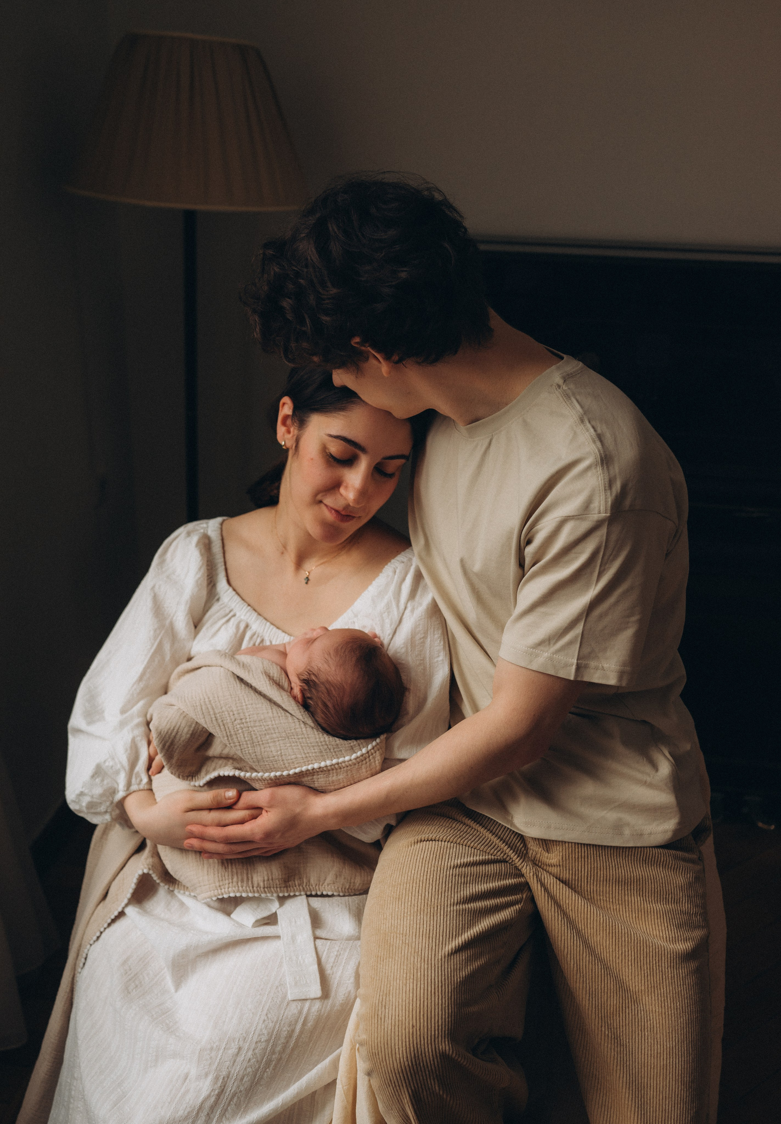 Иван, Таня и малышка. Семейный фотограф Юлия Власова