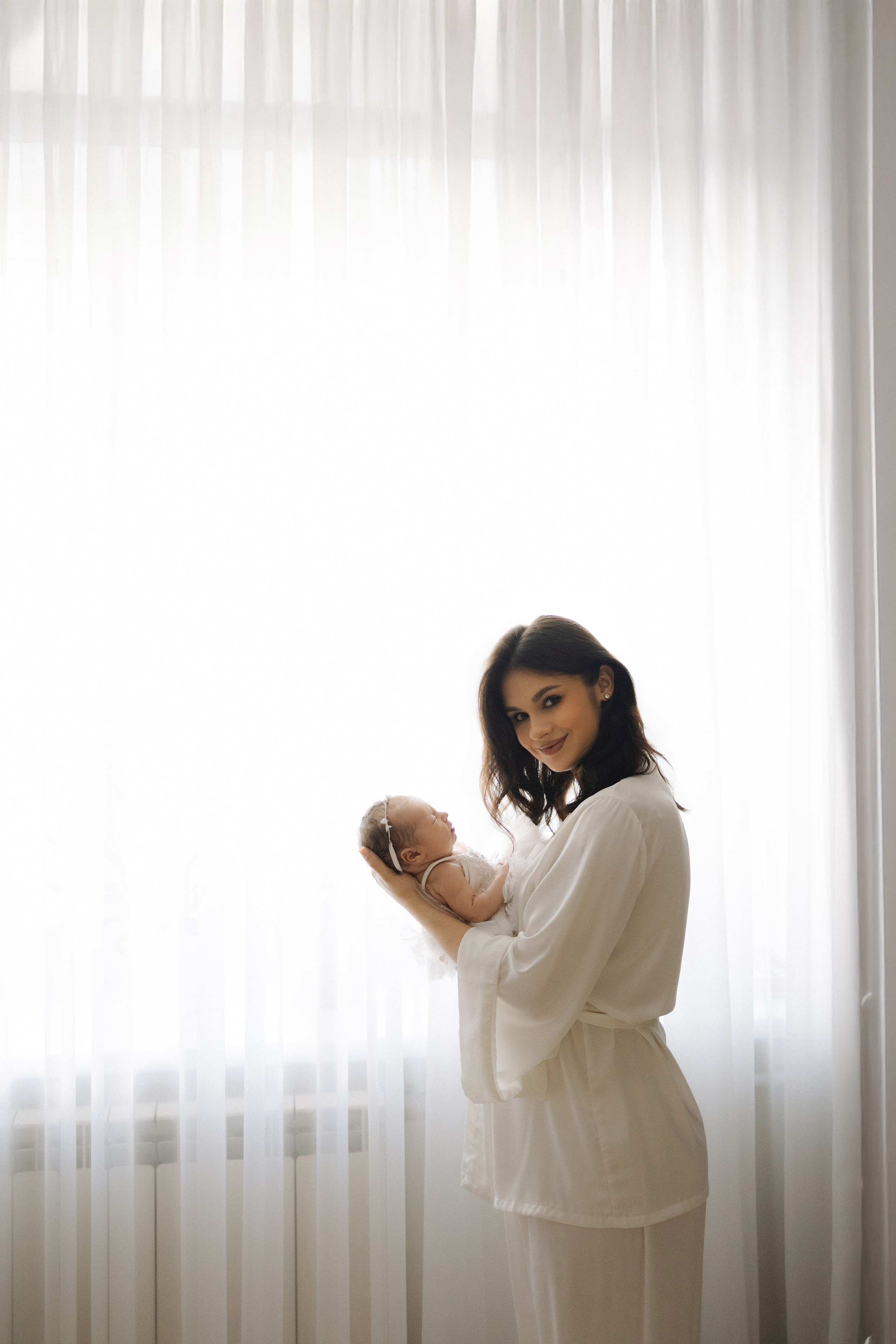Ариана 4 дня. Фотограф новорождённых Newborn Москва