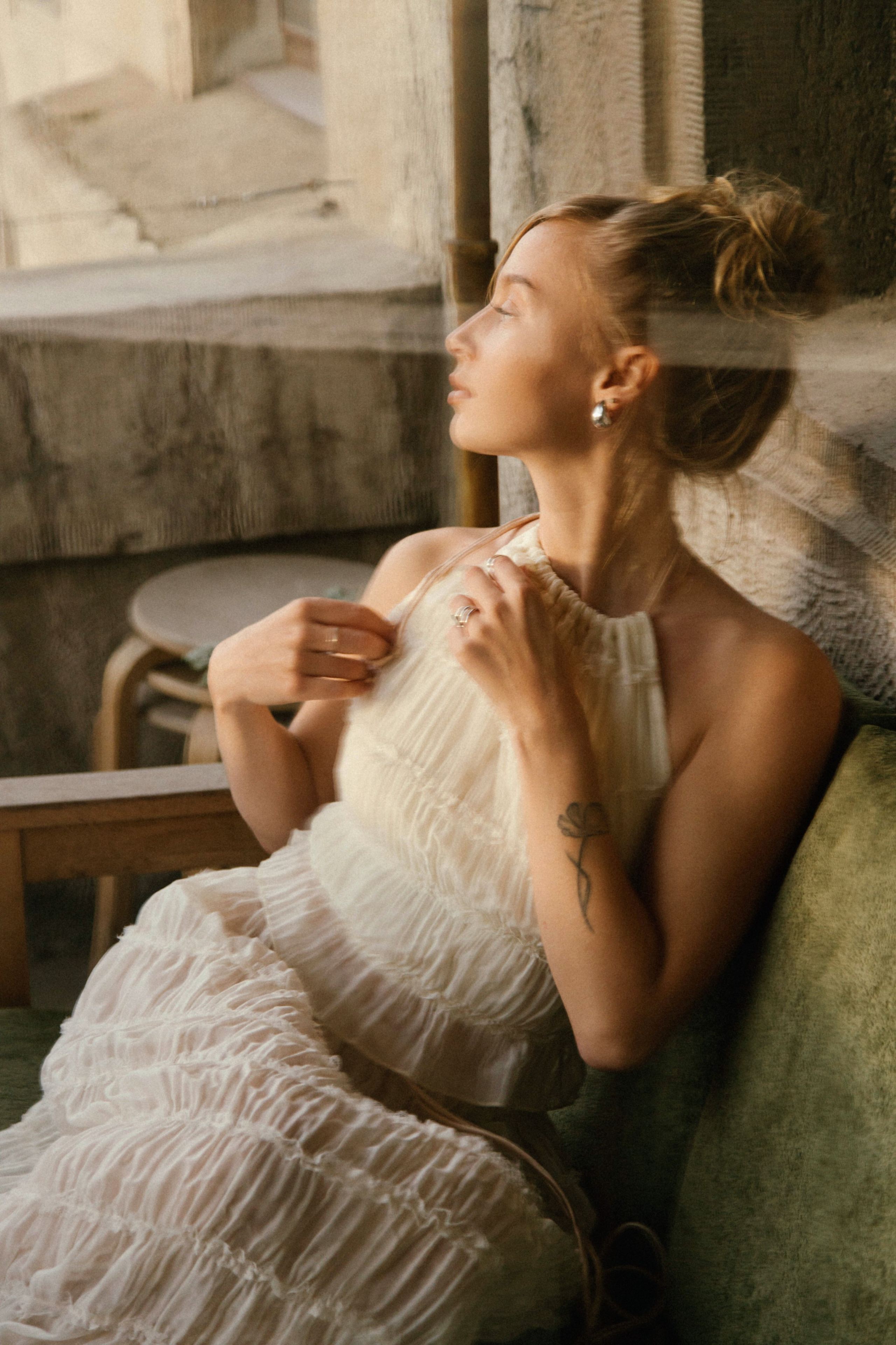 Ангелина. Съемка в квартире. Фотограф Ксения Третьякова, Санкт-Петербург