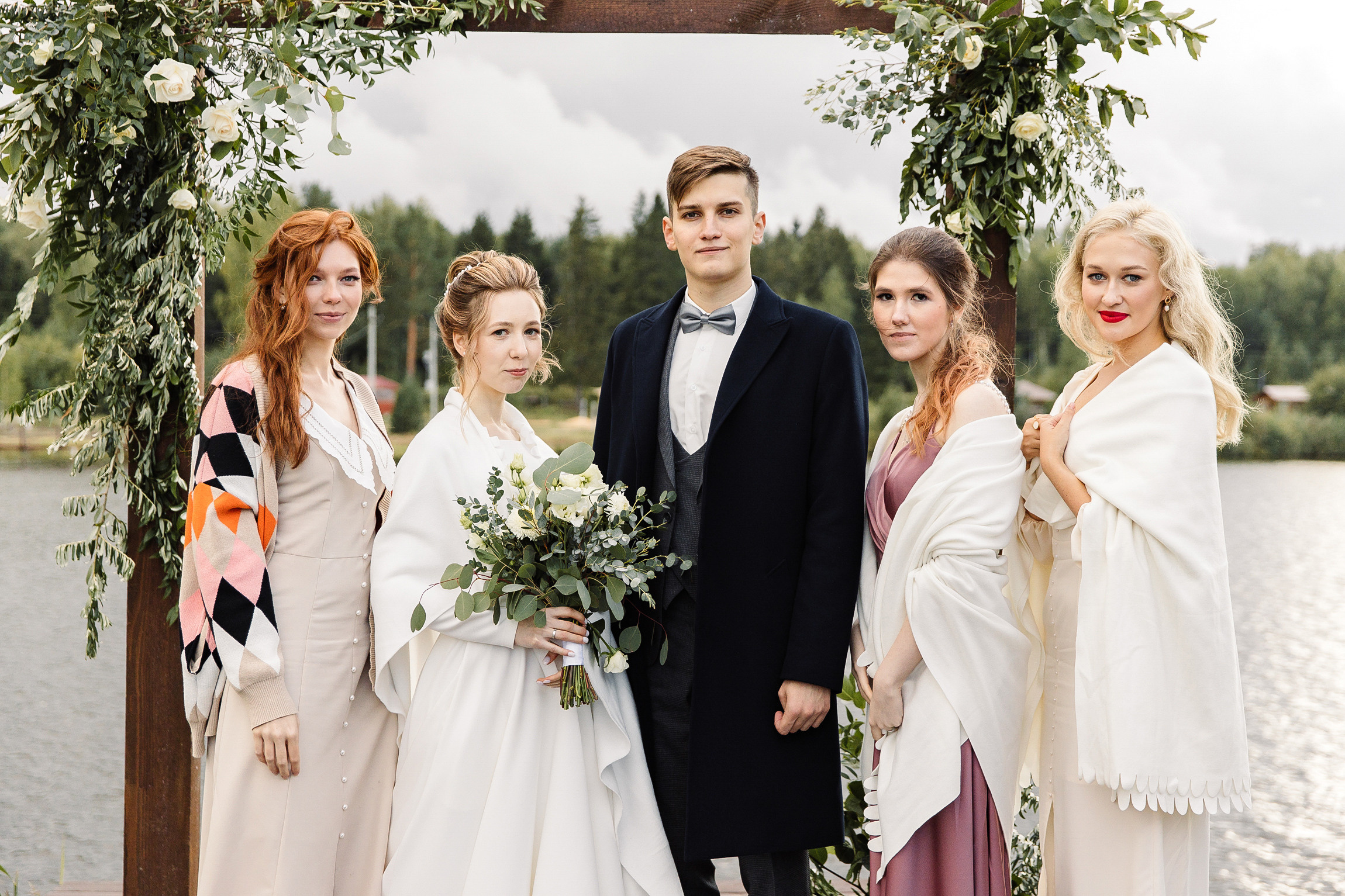 Единение с природой. Свадебный день Кати и Саши