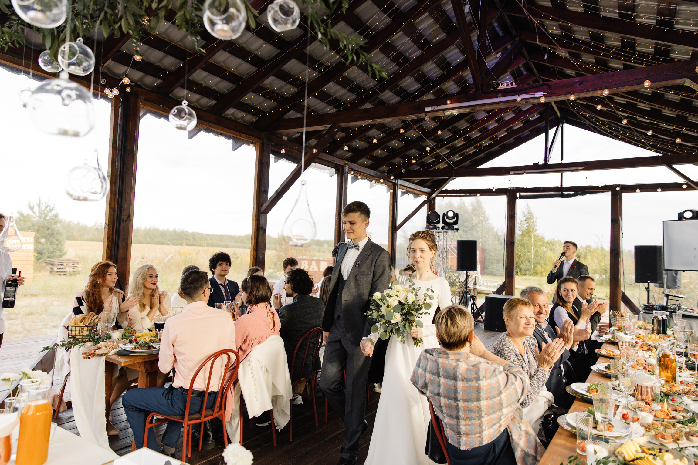 Единение с природой. Свадебный день Кати и Саши