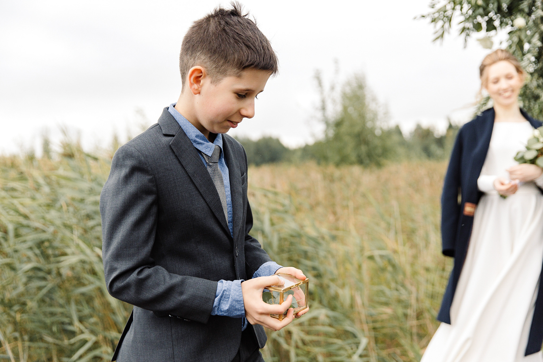 Единение с природой. Свадебный день Кати и Саши