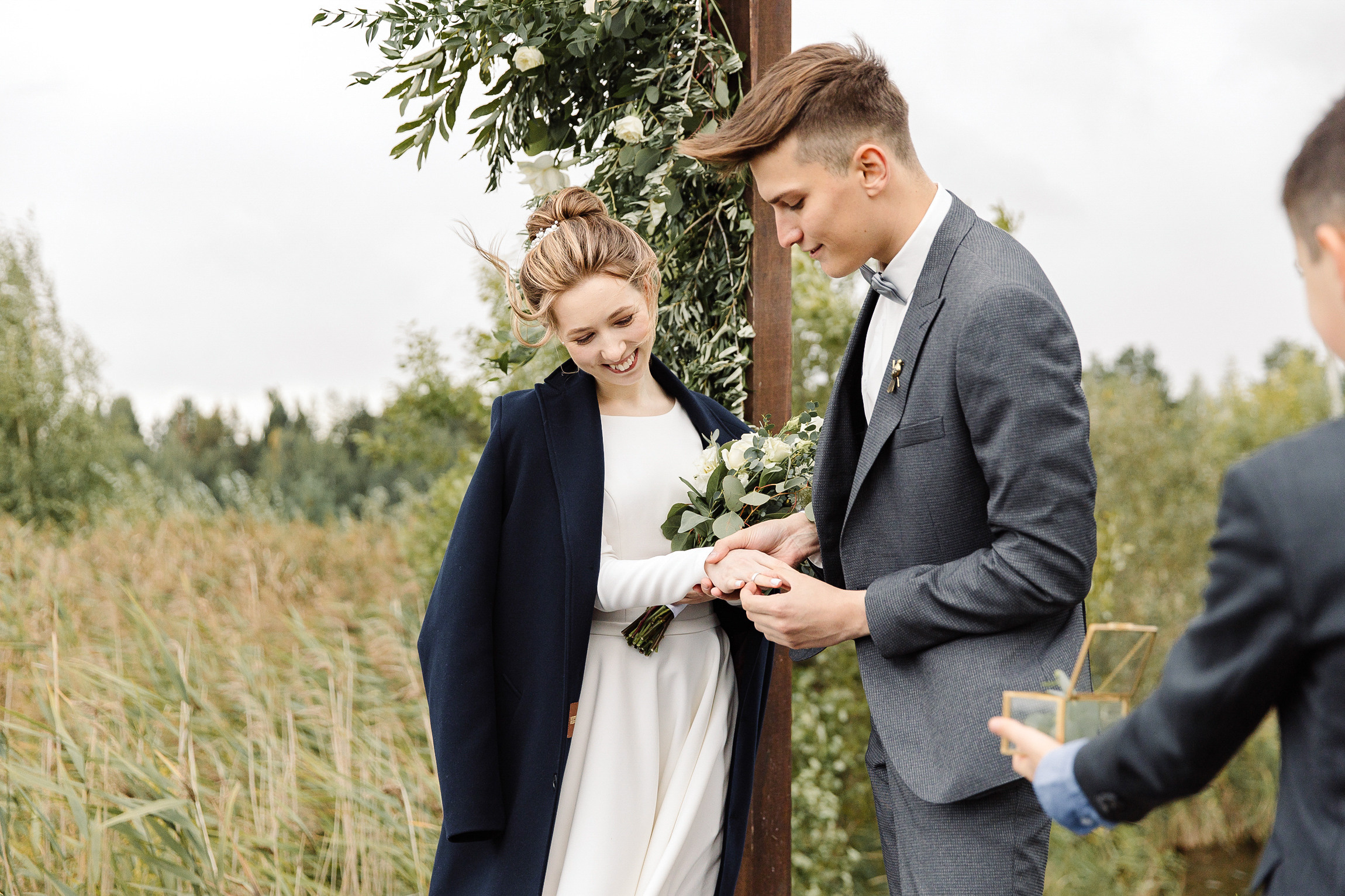 Единение с природой. Свадебный день Кати и Саши