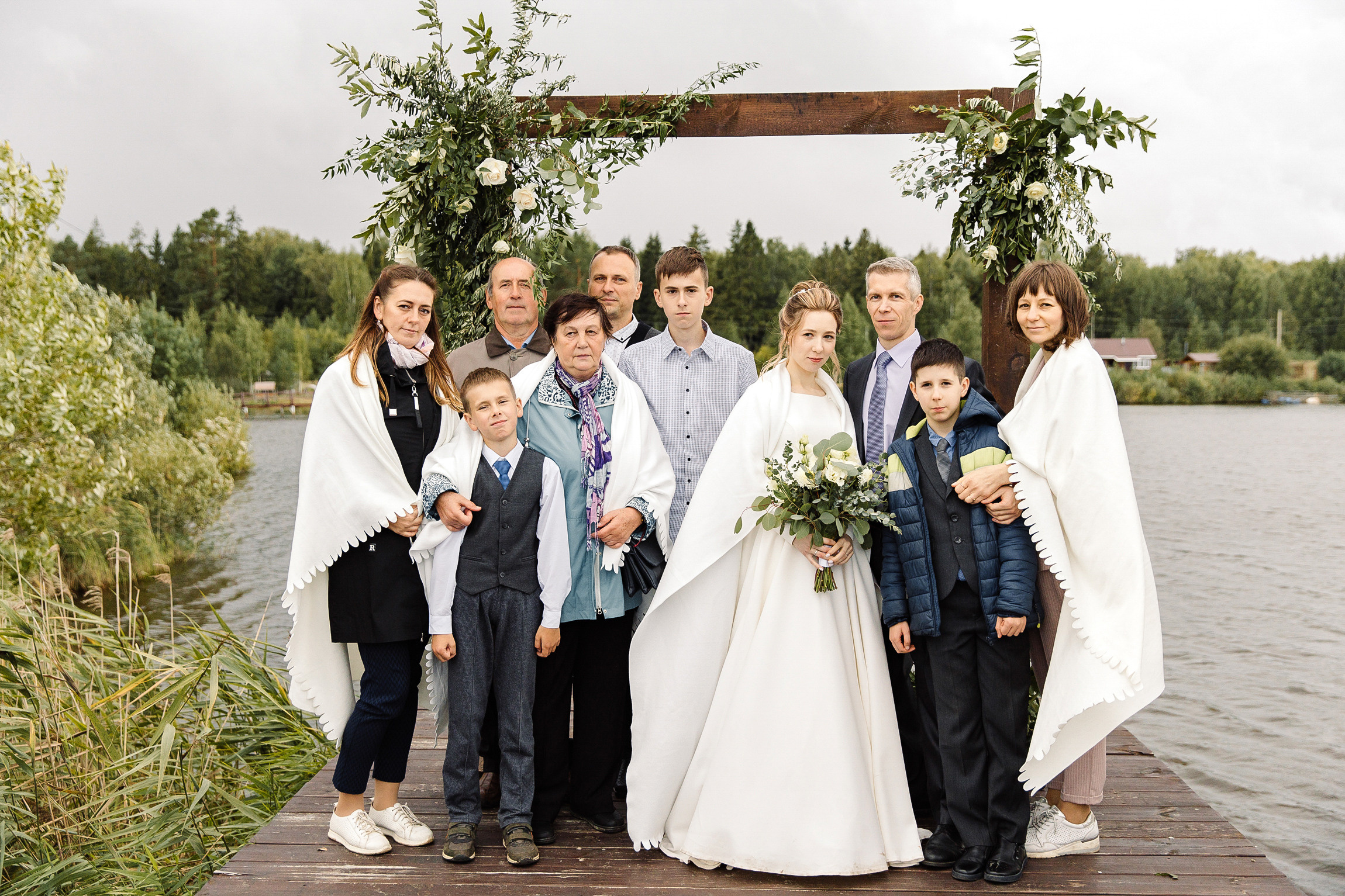 Единение с природой. Свадебный день Кати и Саши