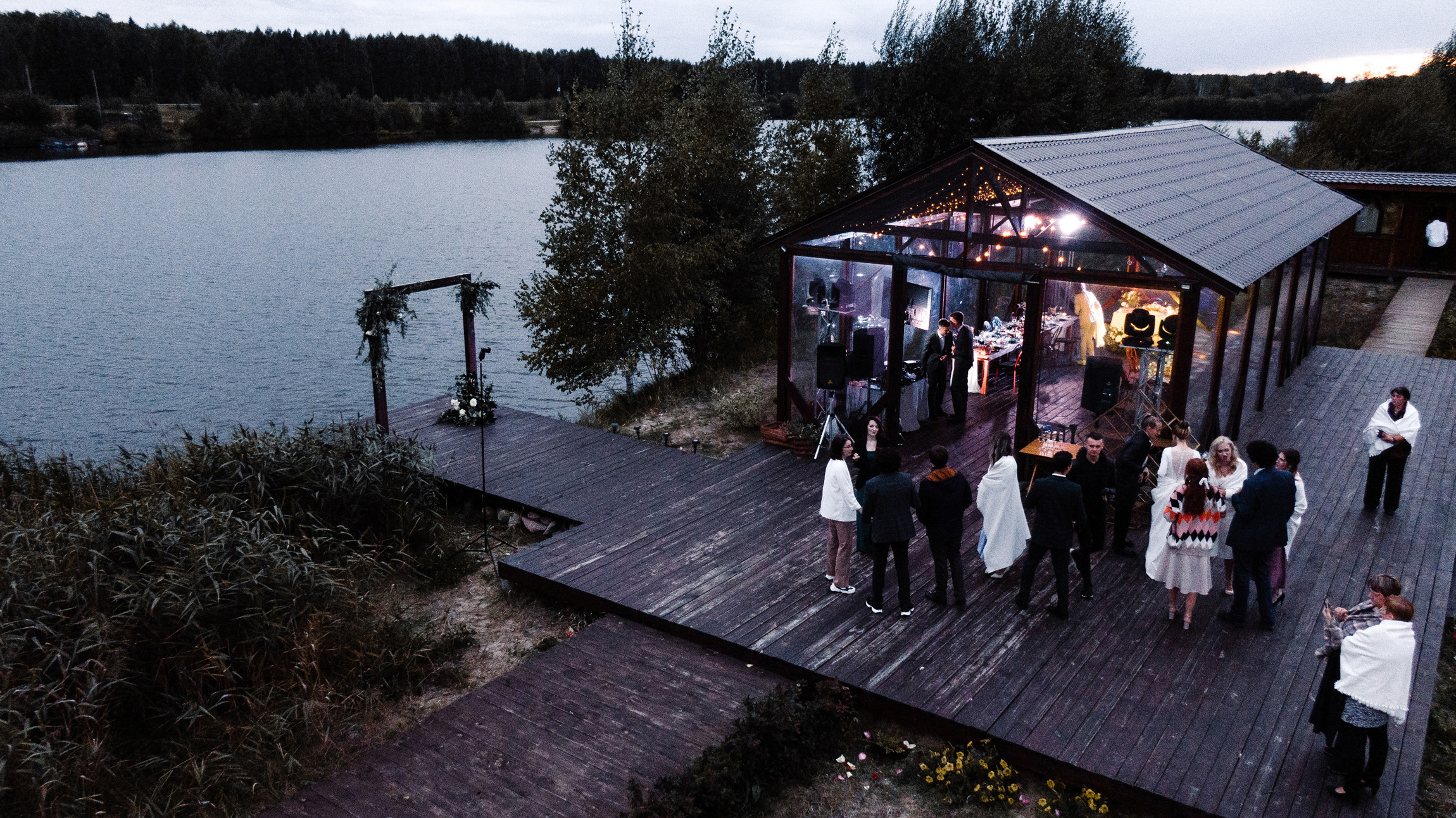 Единение с природой. Свадебный день Кати и Саши