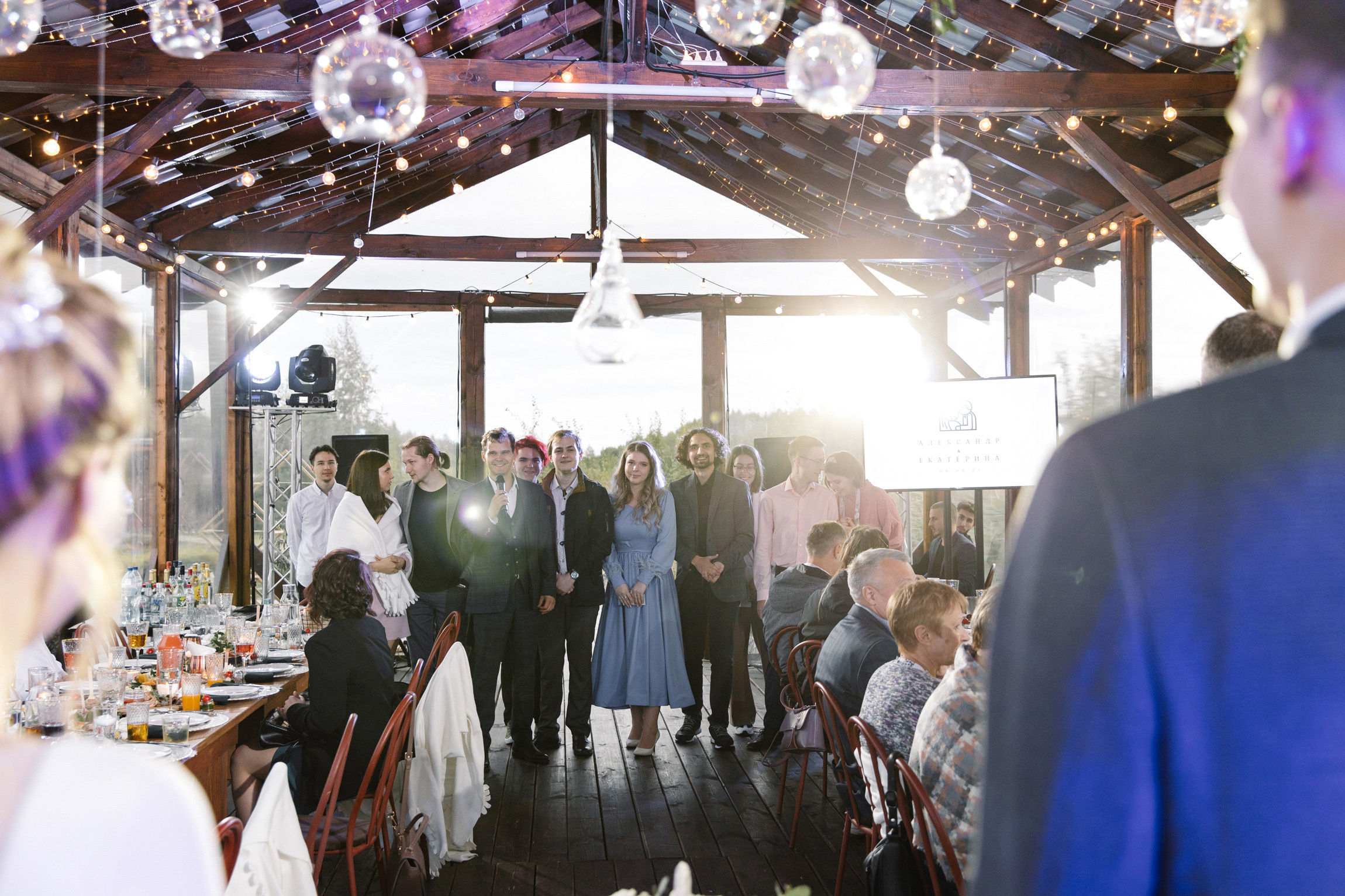 Единение с природой. Свадебный день Кати и Саши