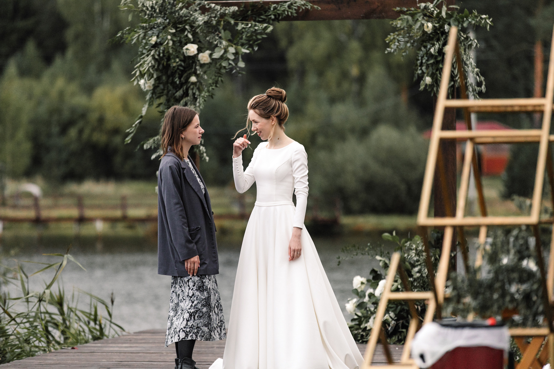 Единение с природой. Свадебный день Кати и Саши