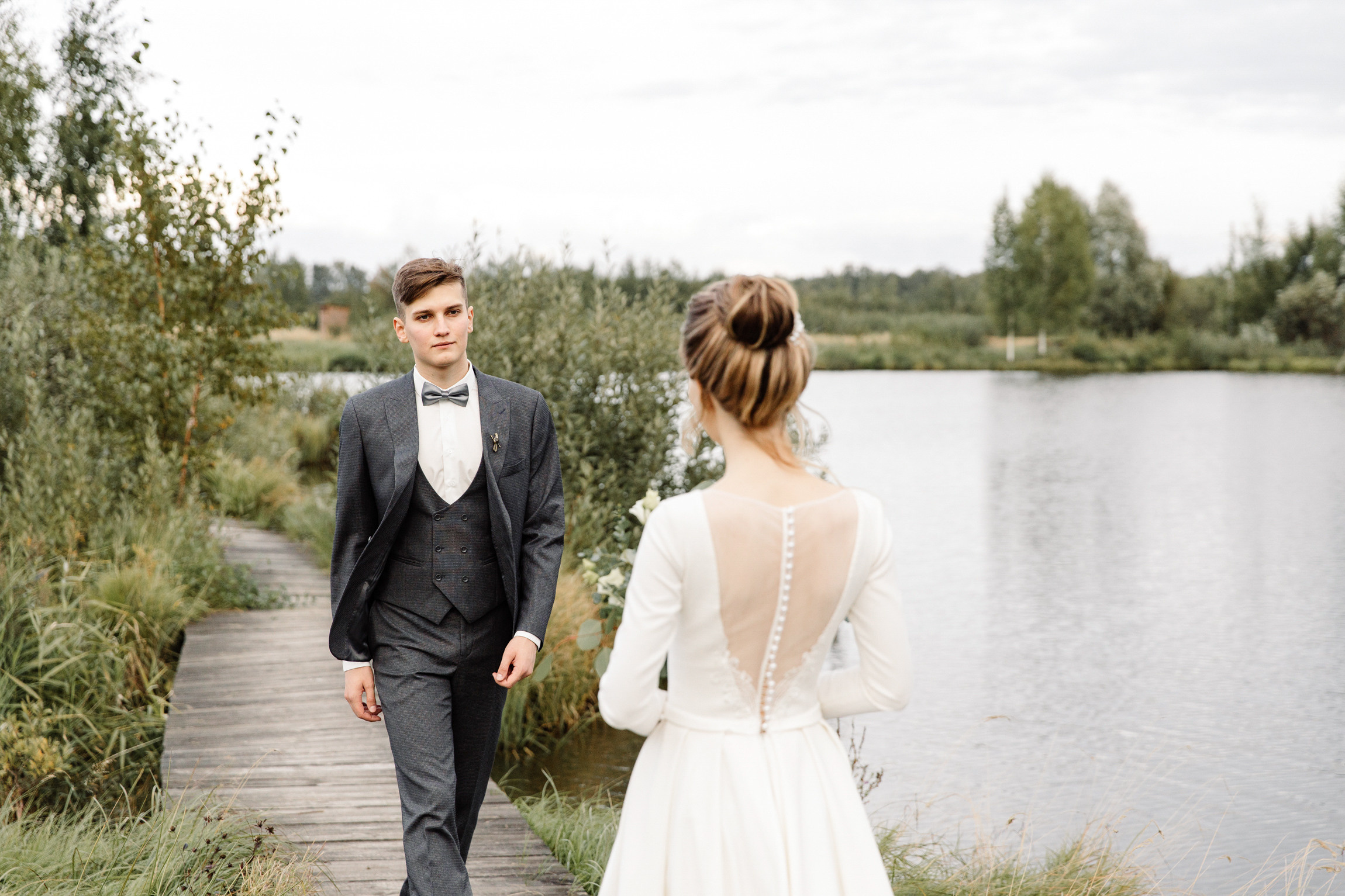 Единение с природой. Свадебный день Кати и Саши