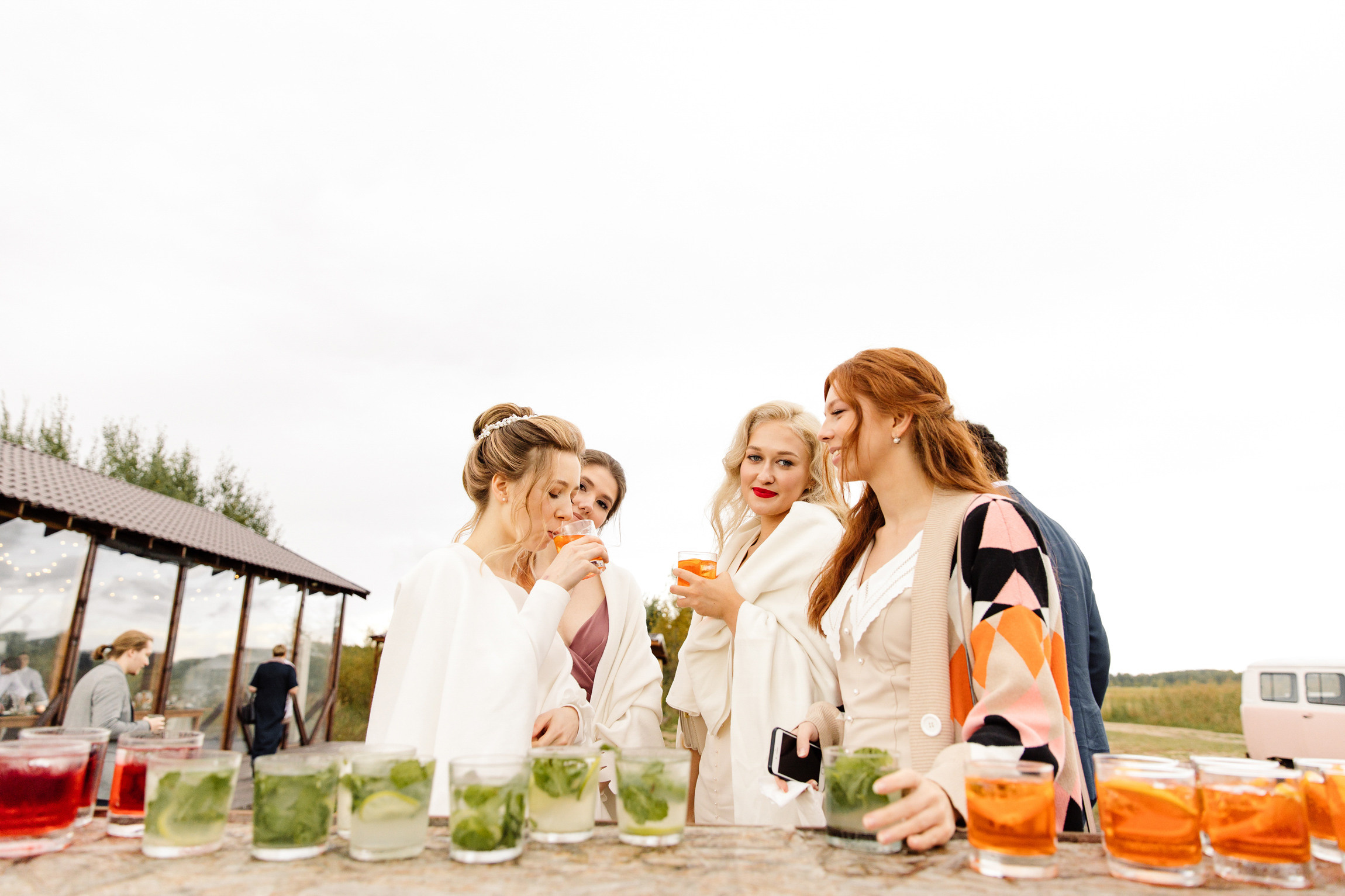 Единение с природой. Свадебный день Кати и Саши