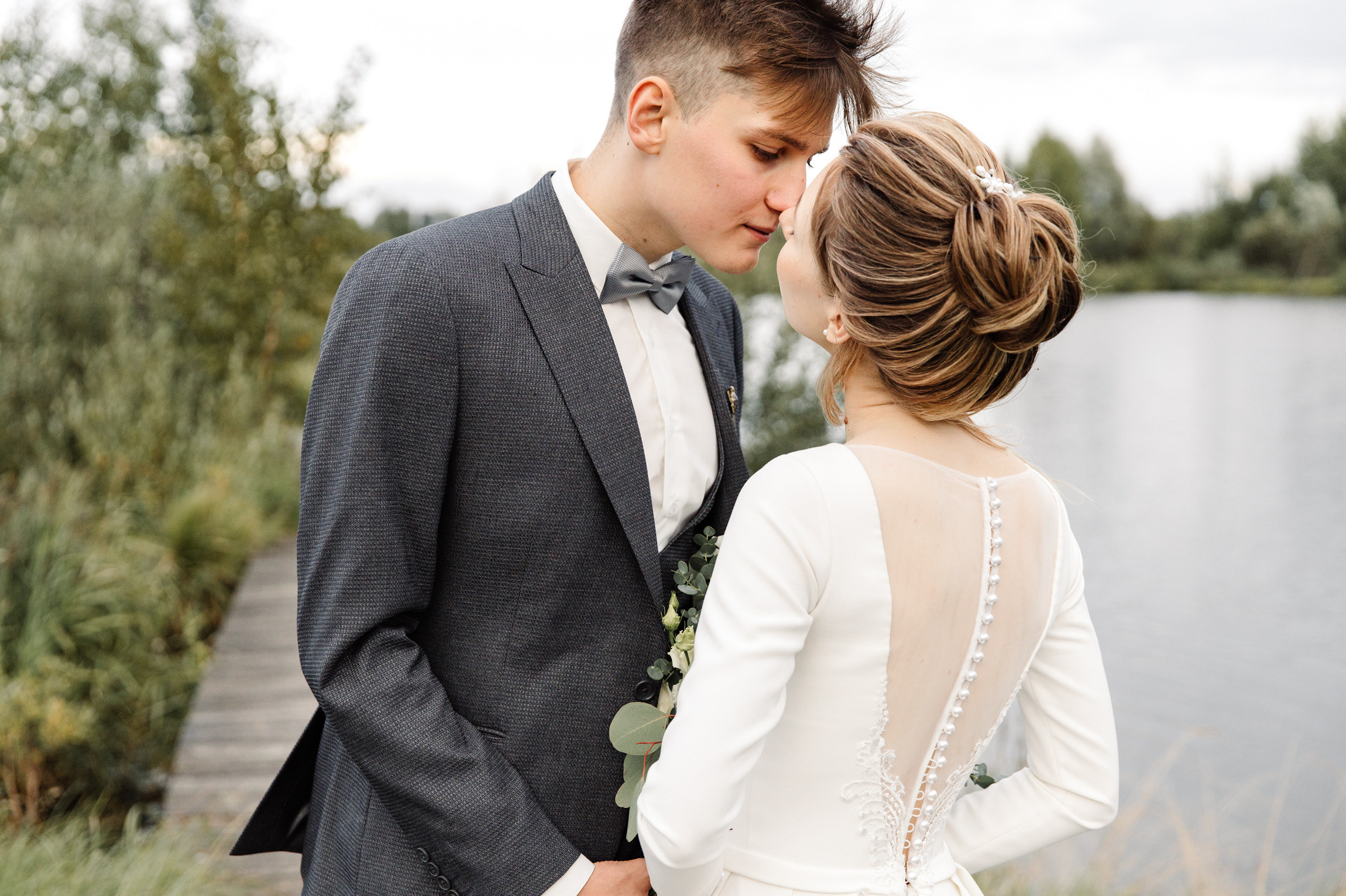 Единение с природой. Свадебный день Кати и Саши