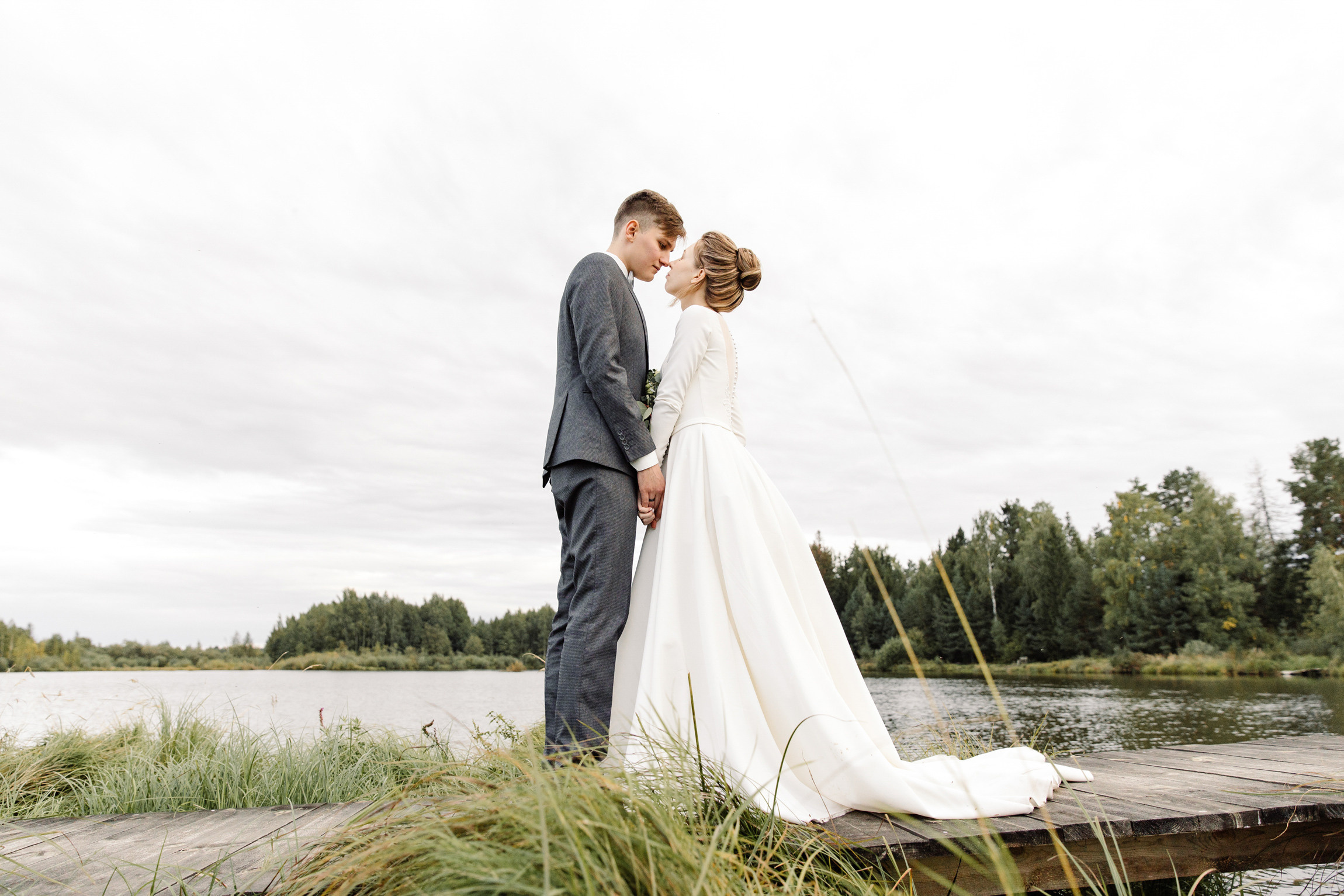 Единение с природой. Свадебный день Кати и Саши