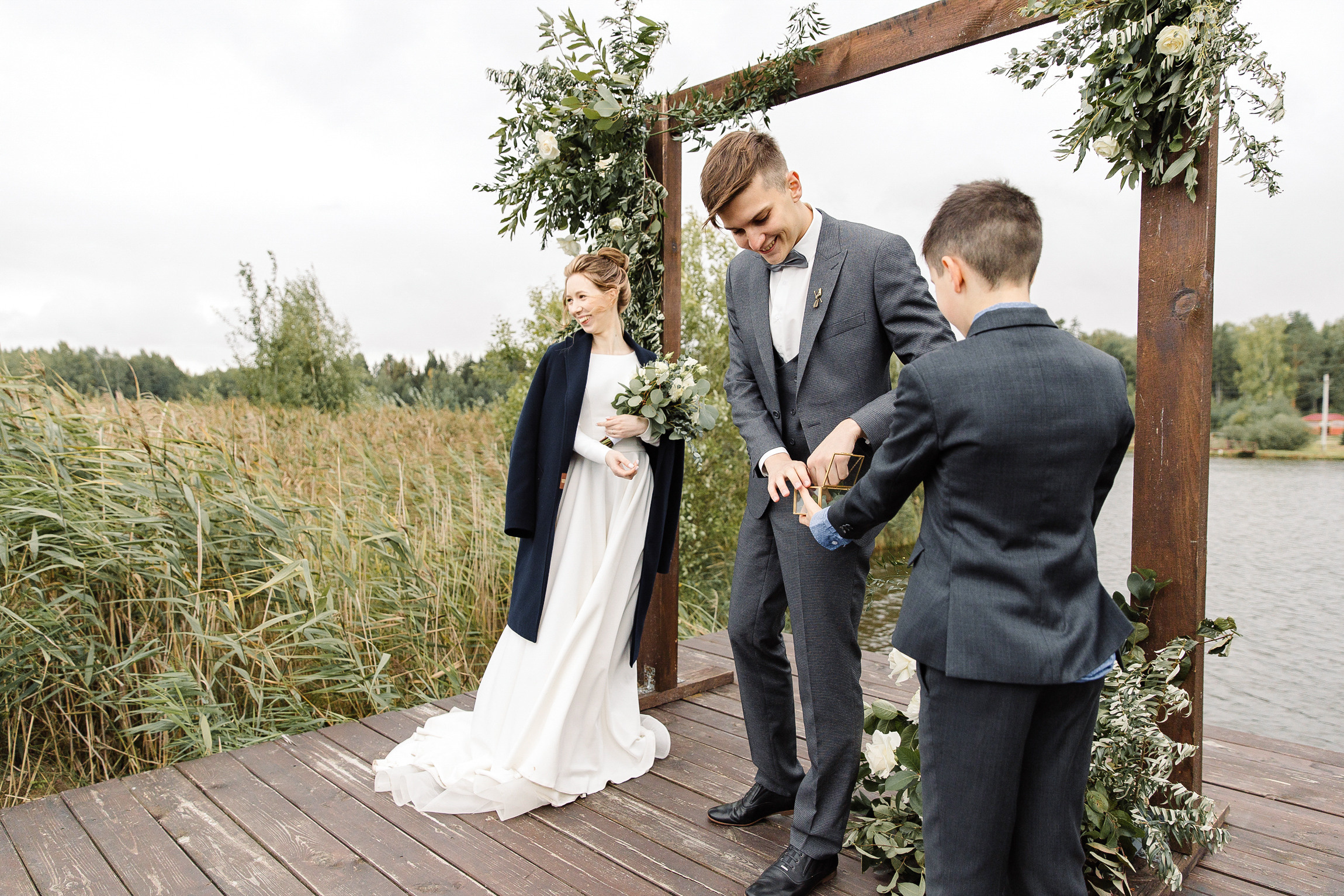 Единение с природой. Свадебный день Кати и Саши