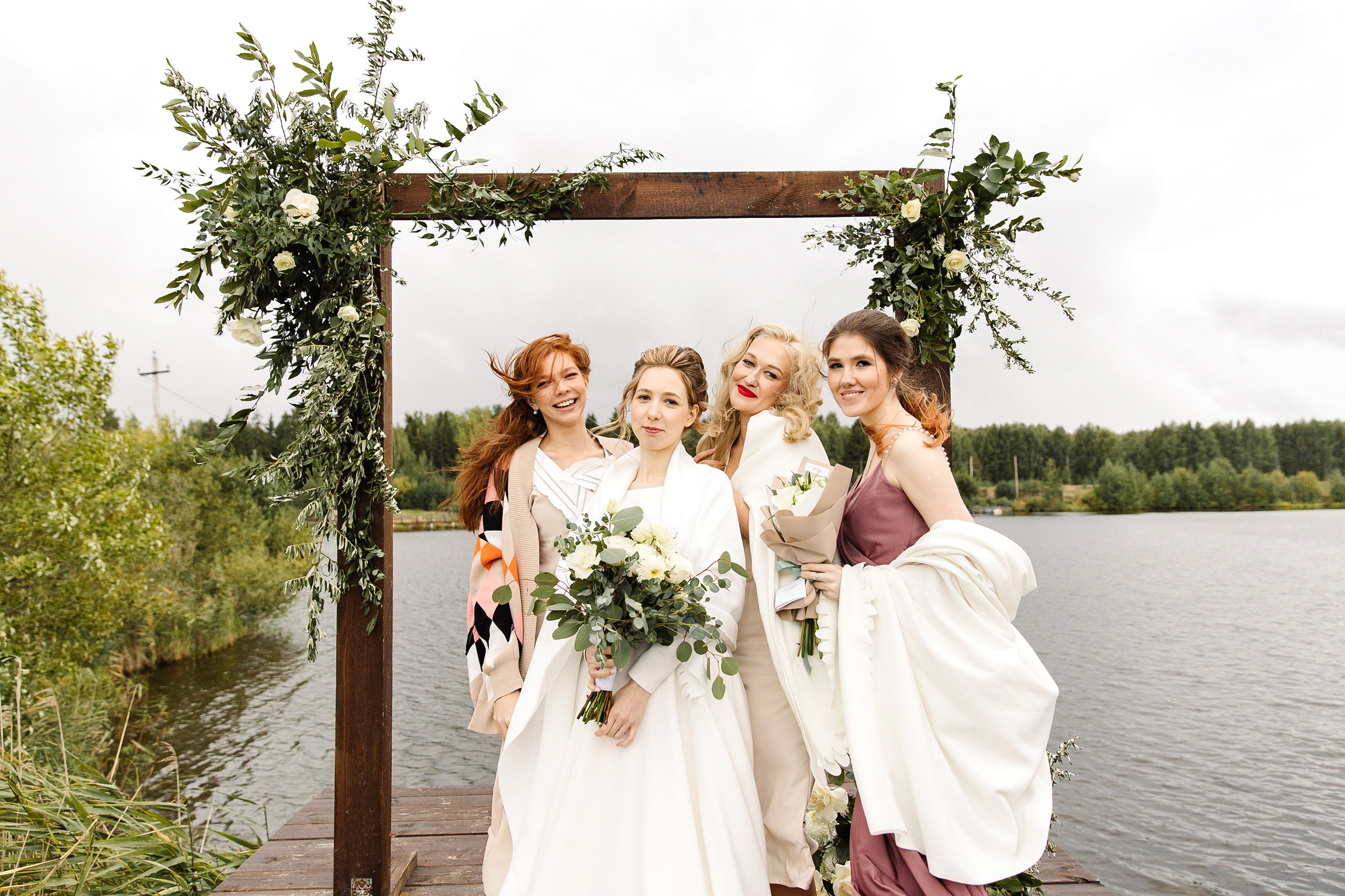 Единение с природой. Свадебный день Кати и Саши