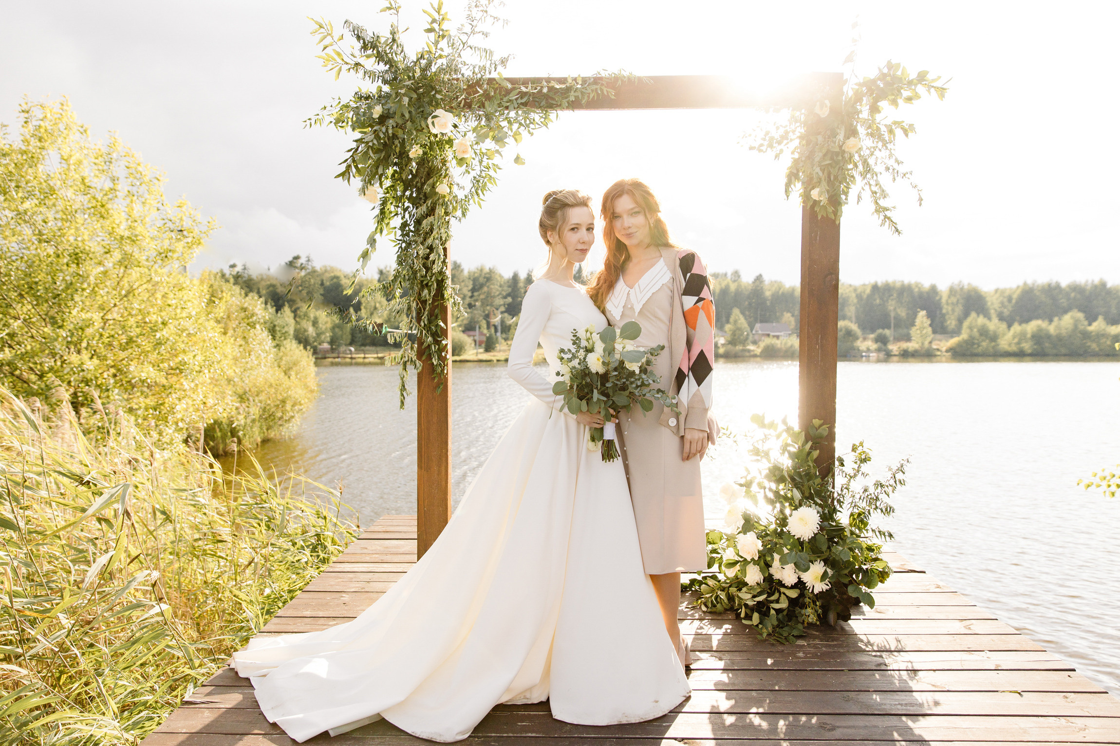 Единение с природой. Свадебный день Кати и Саши