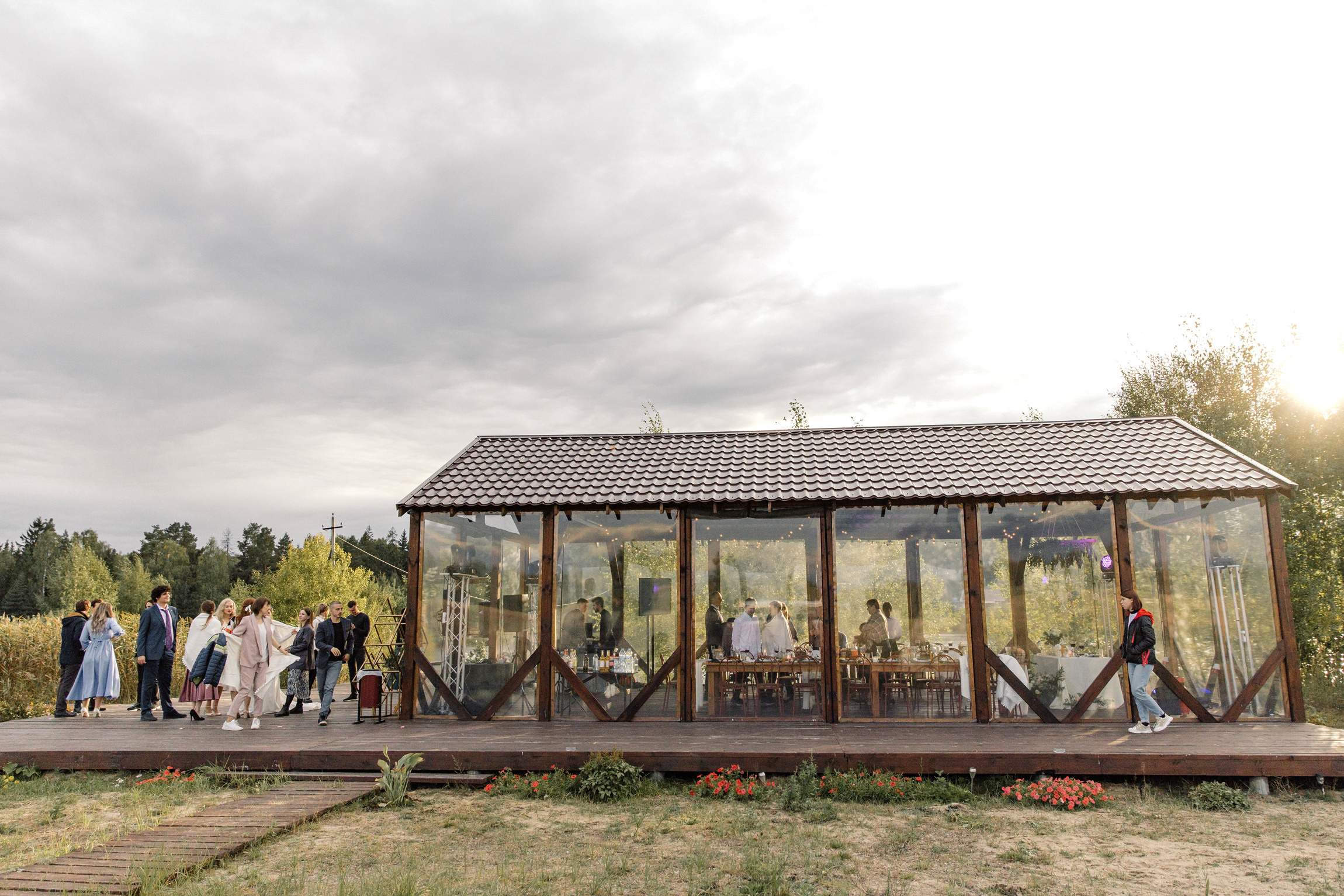 Единение с природой. Свадебный день Кати и Саши