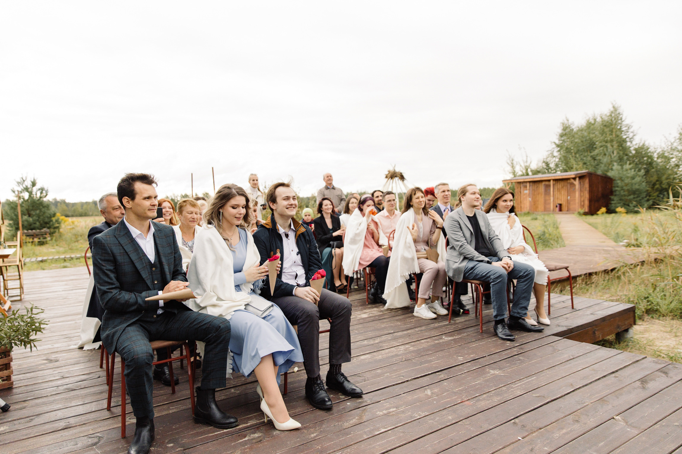 Единение с природой. Свадебный день Кати и Саши