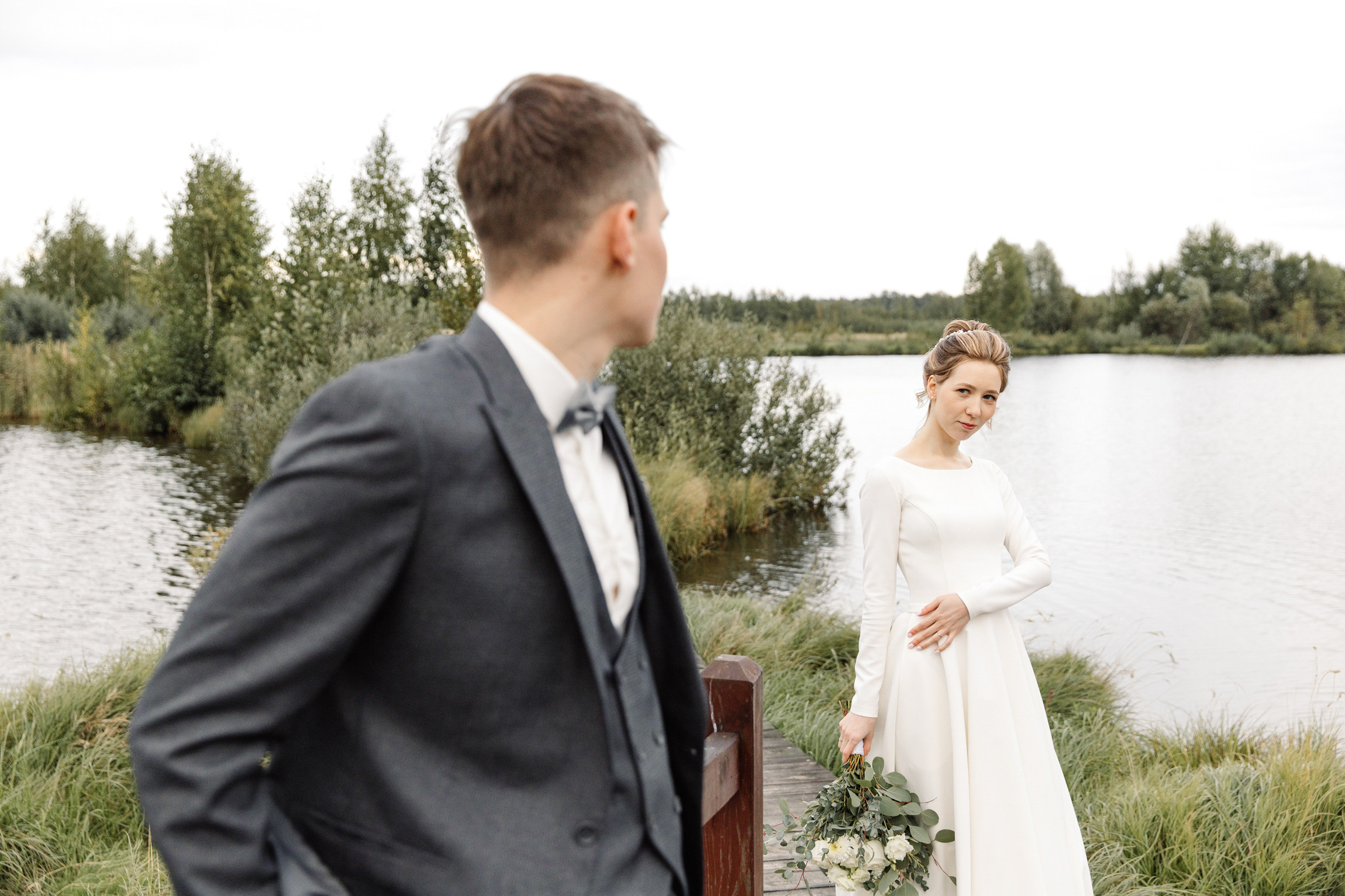 Единение с природой. Свадебный день Кати и Саши