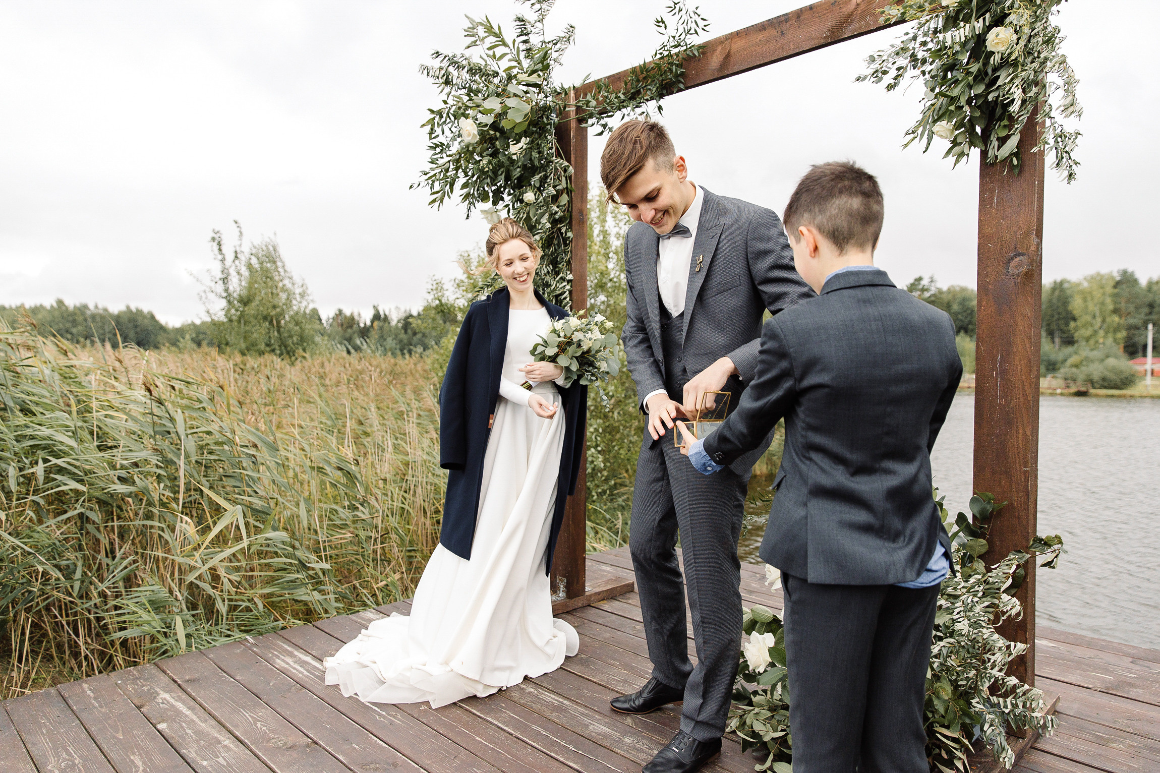 Единение с природой. Свадебный день Кати и Саши