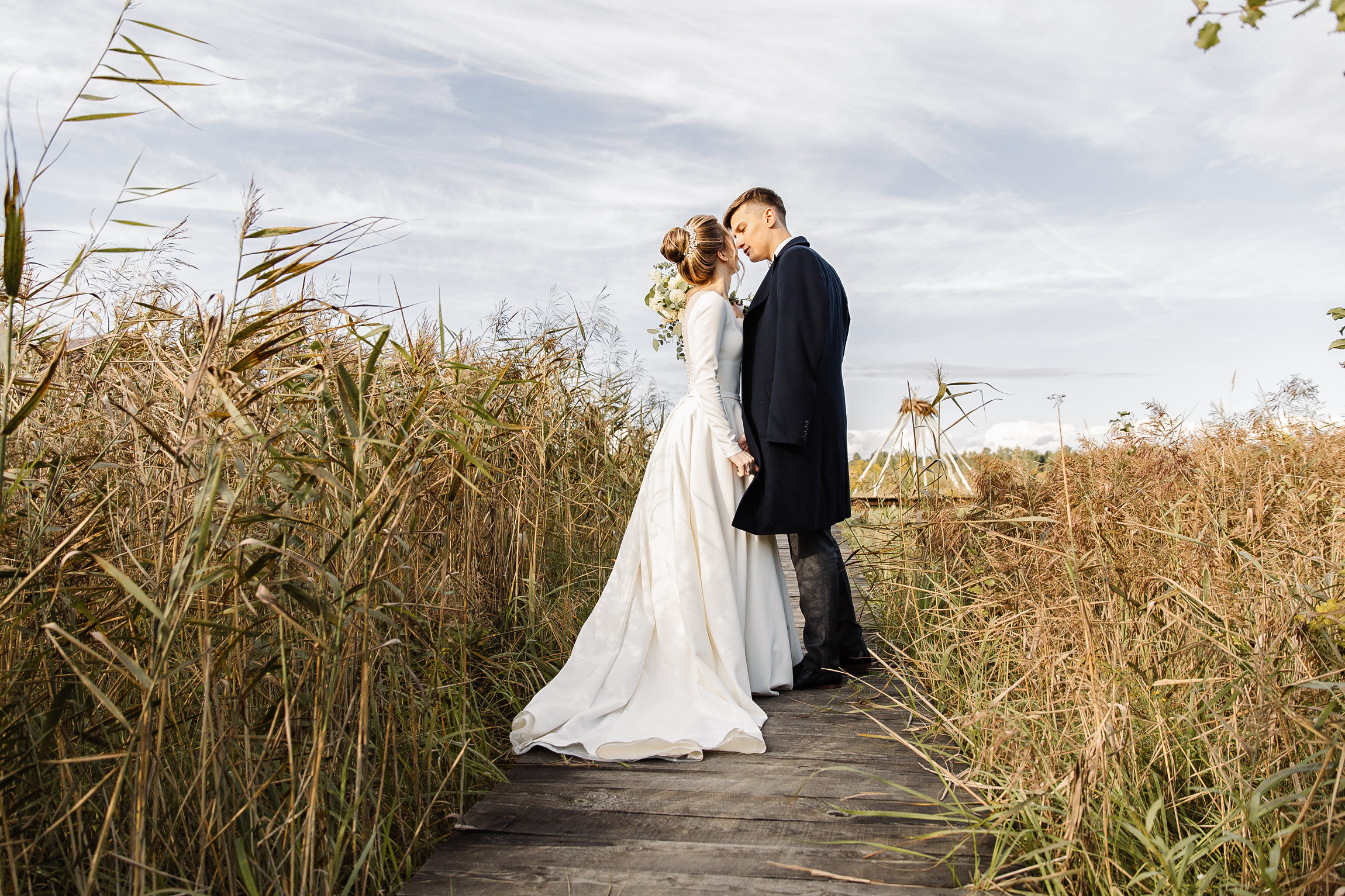 Единение с природой. Свадебный день Кати и Саши