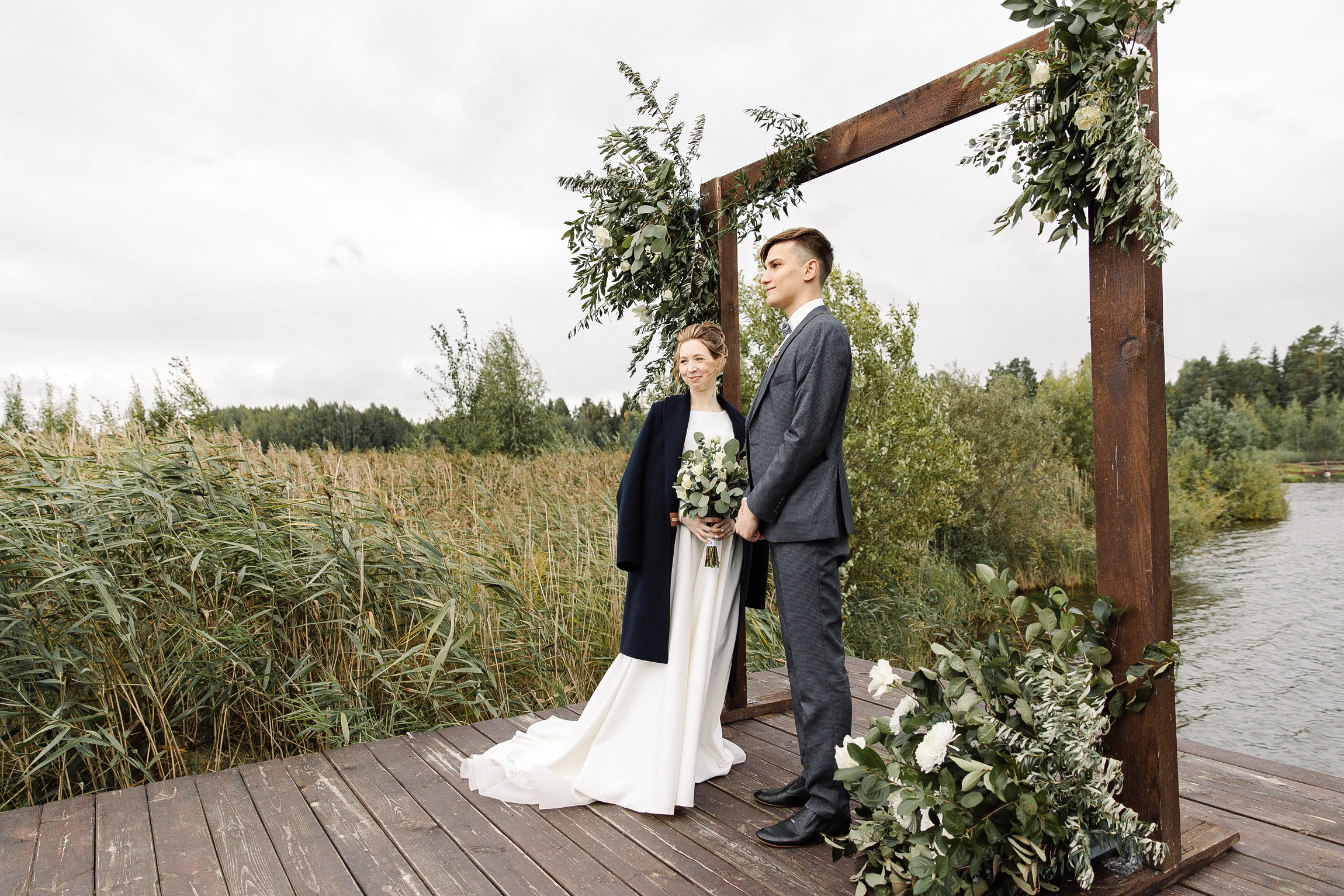 Единение с природой. Свадебный день Кати и Саши