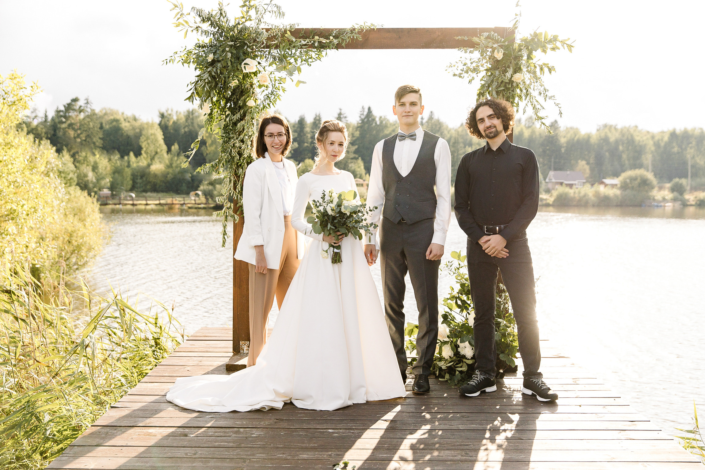 Единение с природой. Свадебный день Кати и Саши