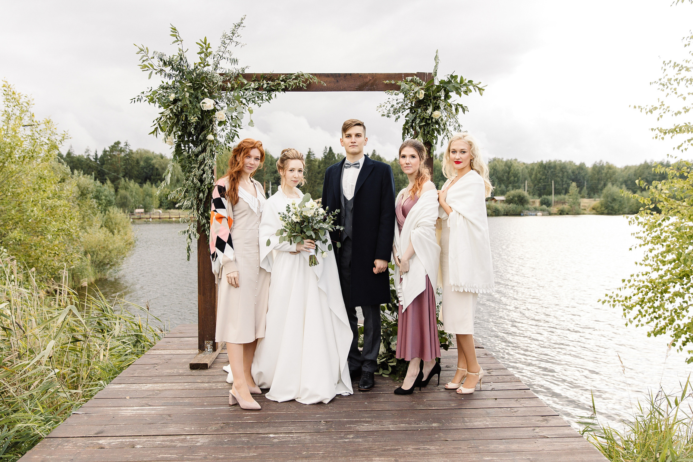 Единение с природой. Свадебный день Кати и Саши