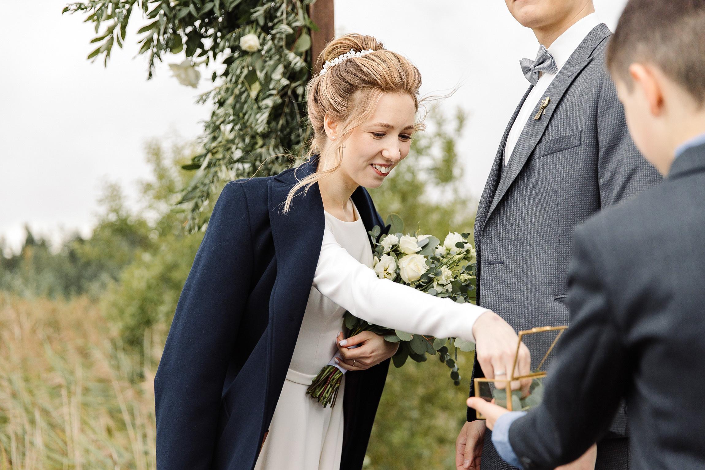 Единение с природой. Свадебный день Кати и Саши