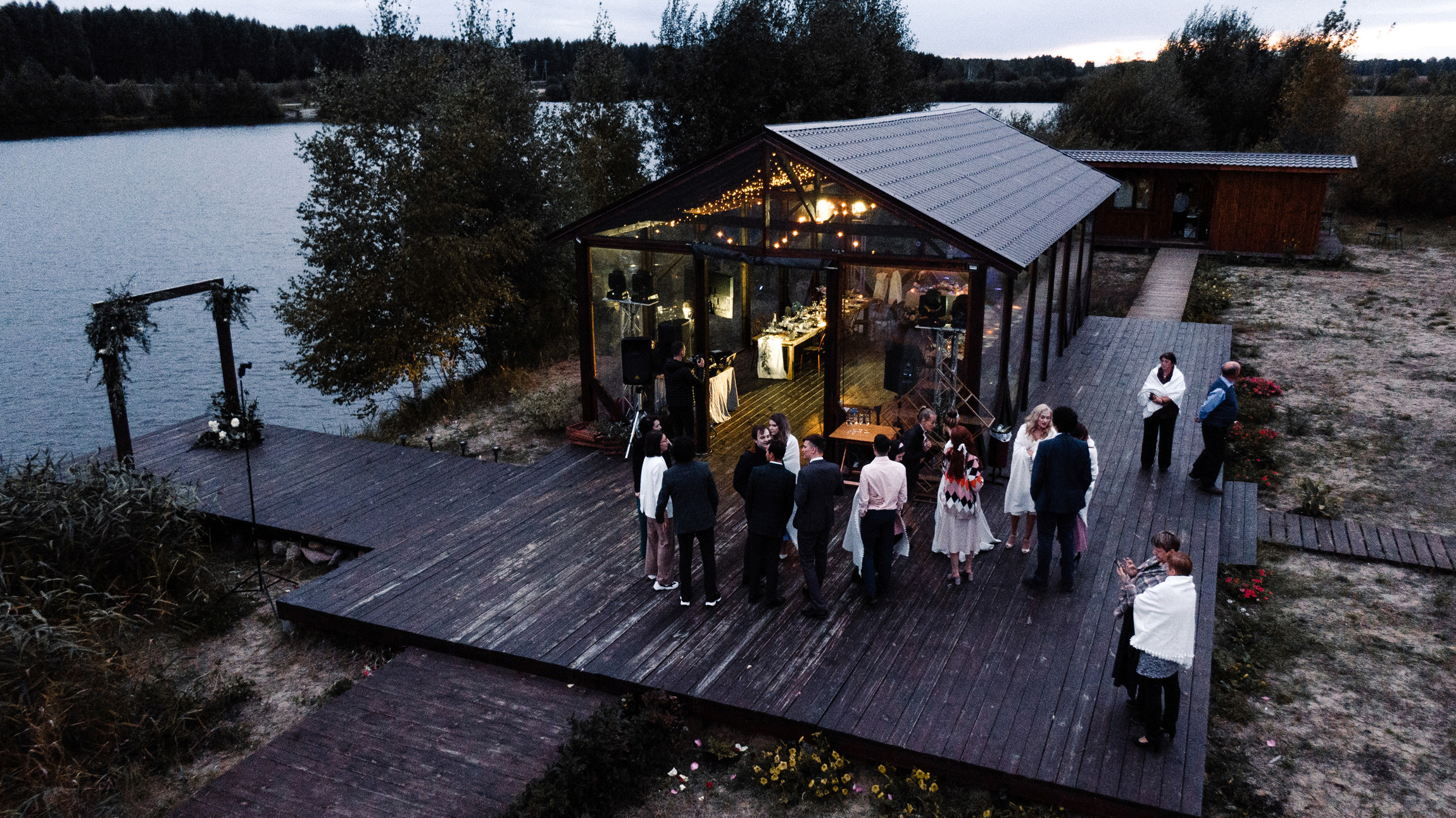 Единение с природой. Свадебный день Кати и Саши