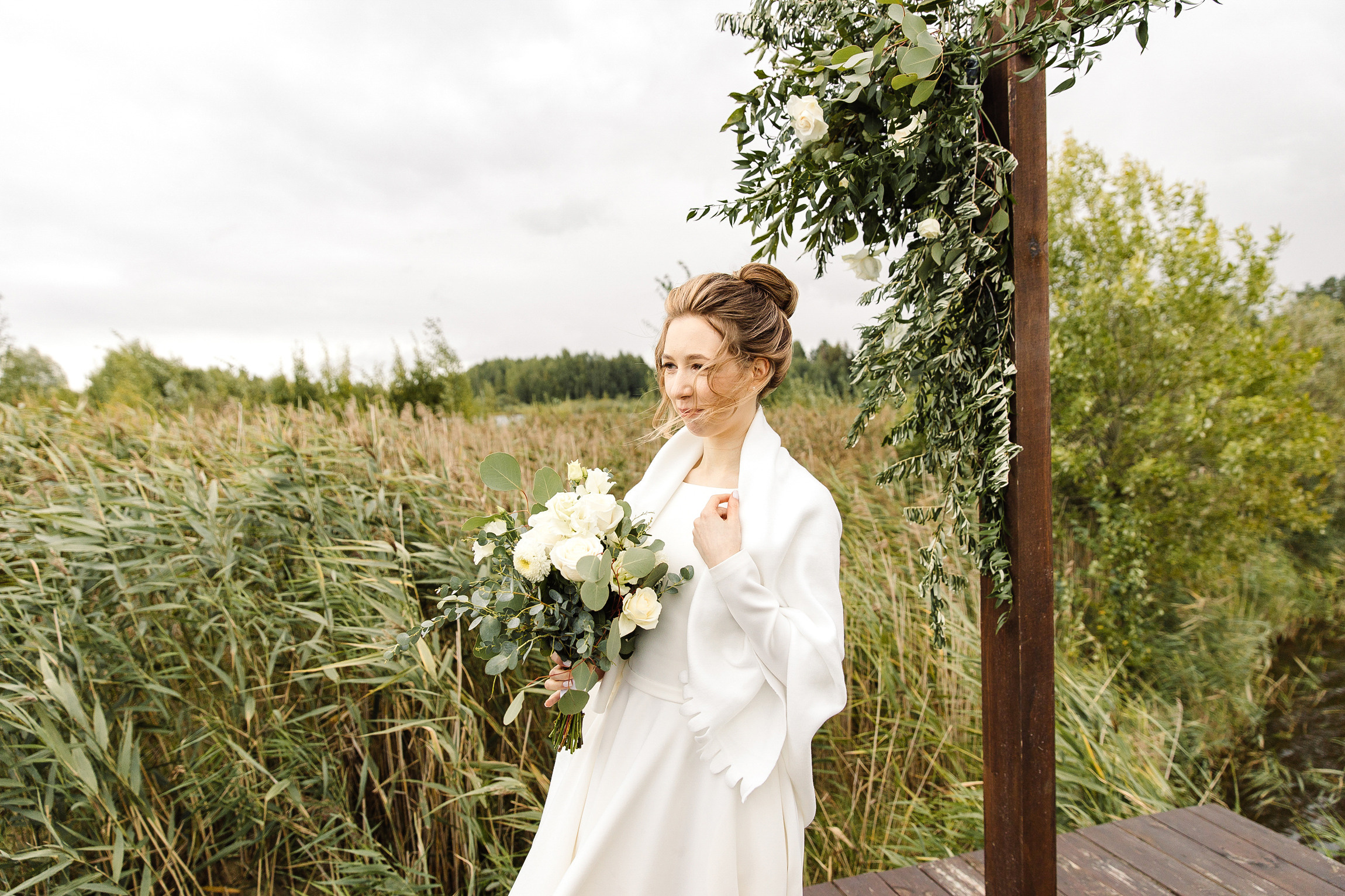 Единение с природой. Свадебный день Кати и Саши