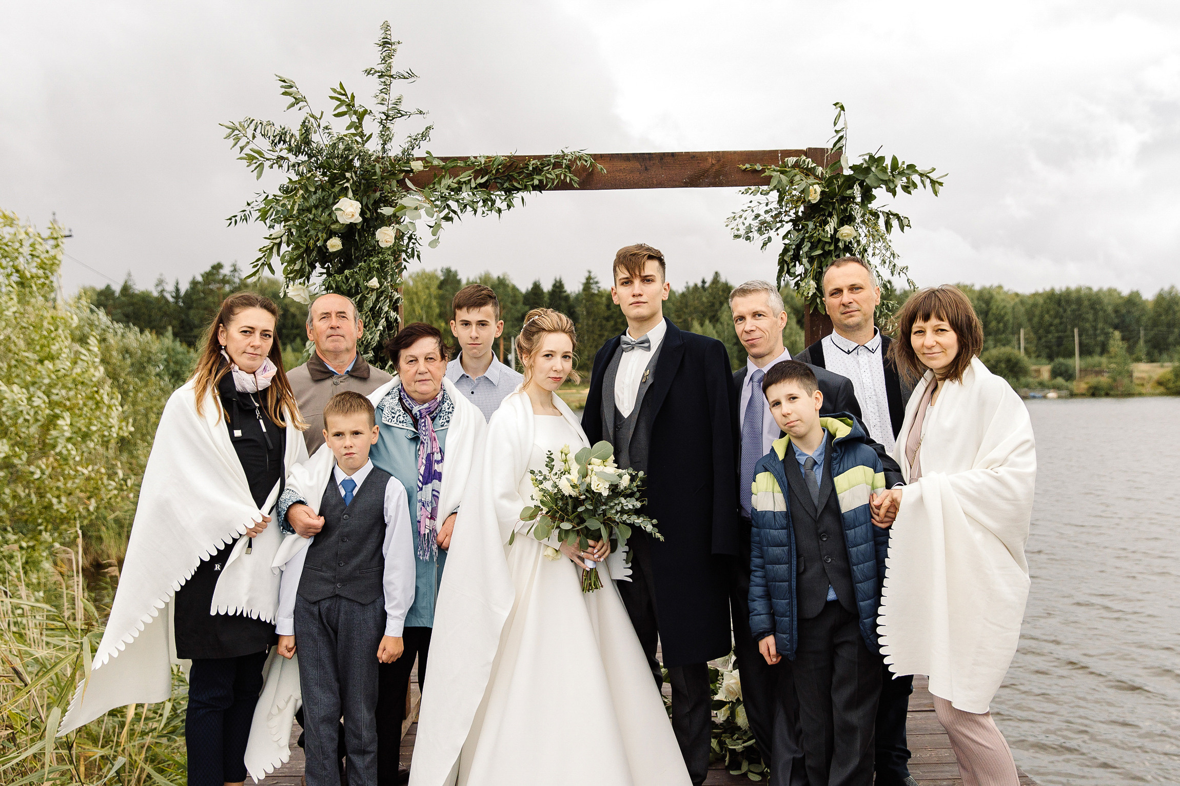 Единение с природой. Свадебный день Кати и Саши