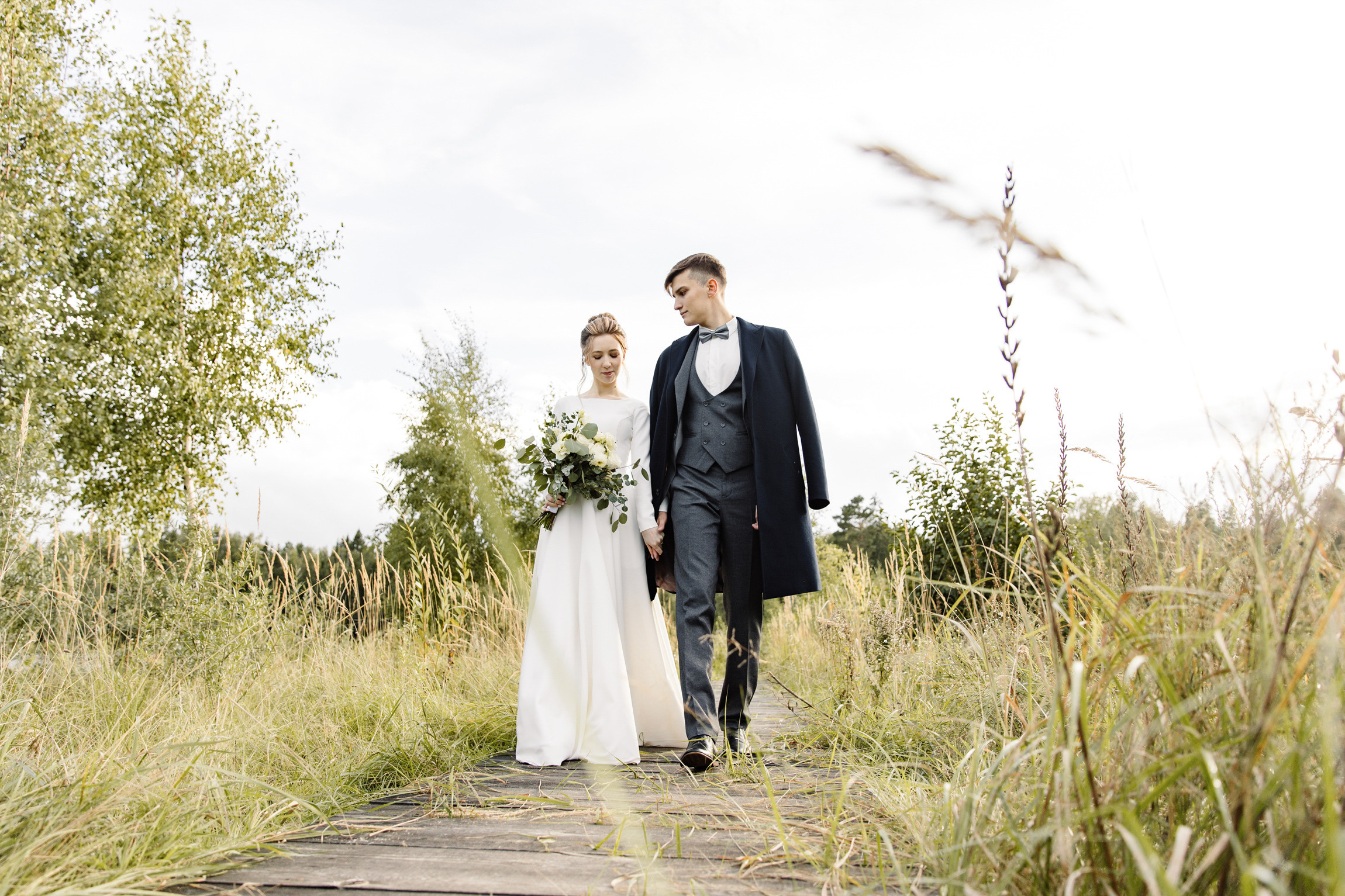 Единение с природой. Свадебный день Кати и Саши