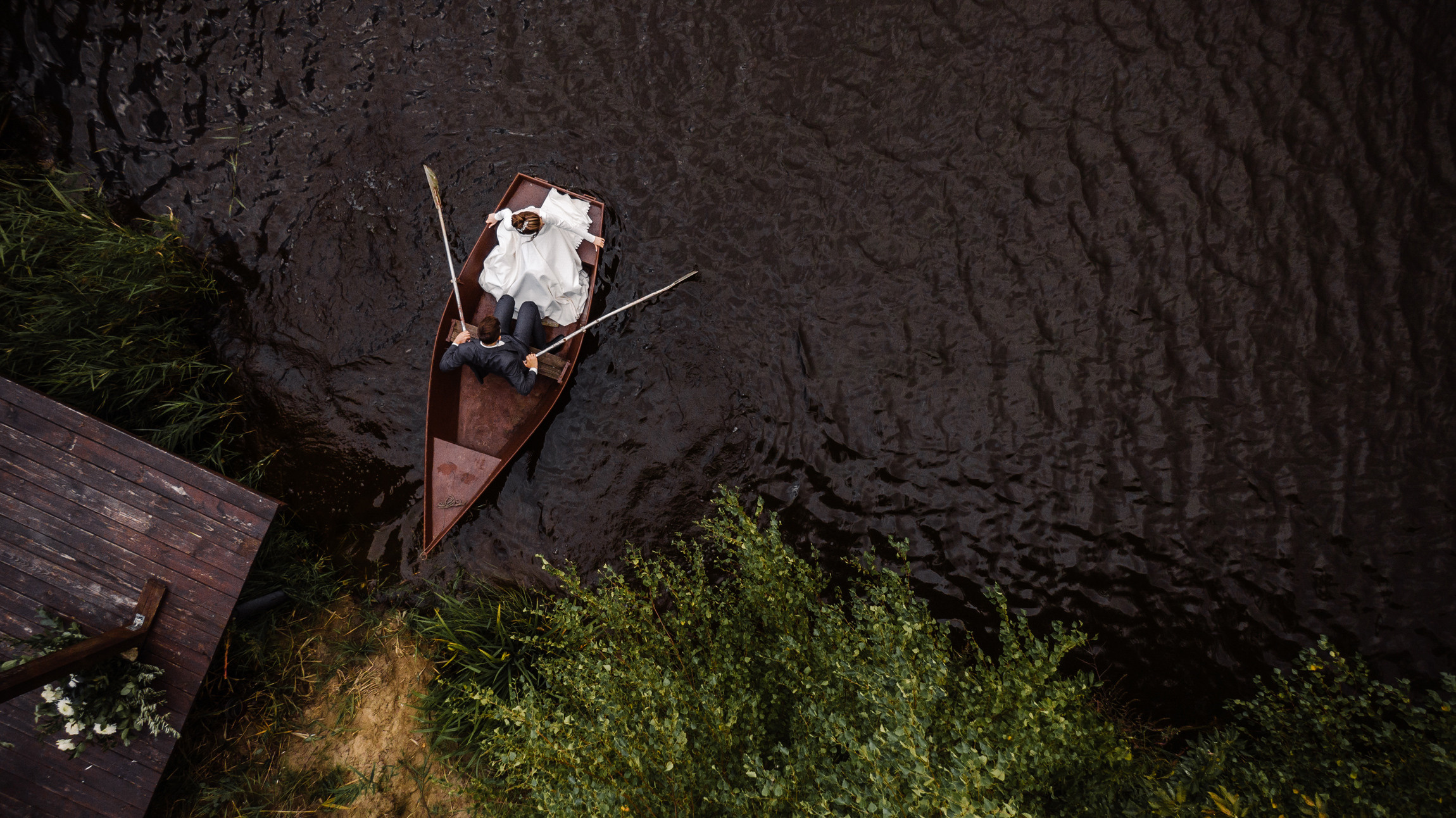 Единение с природой. Свадебный день Кати и Саши