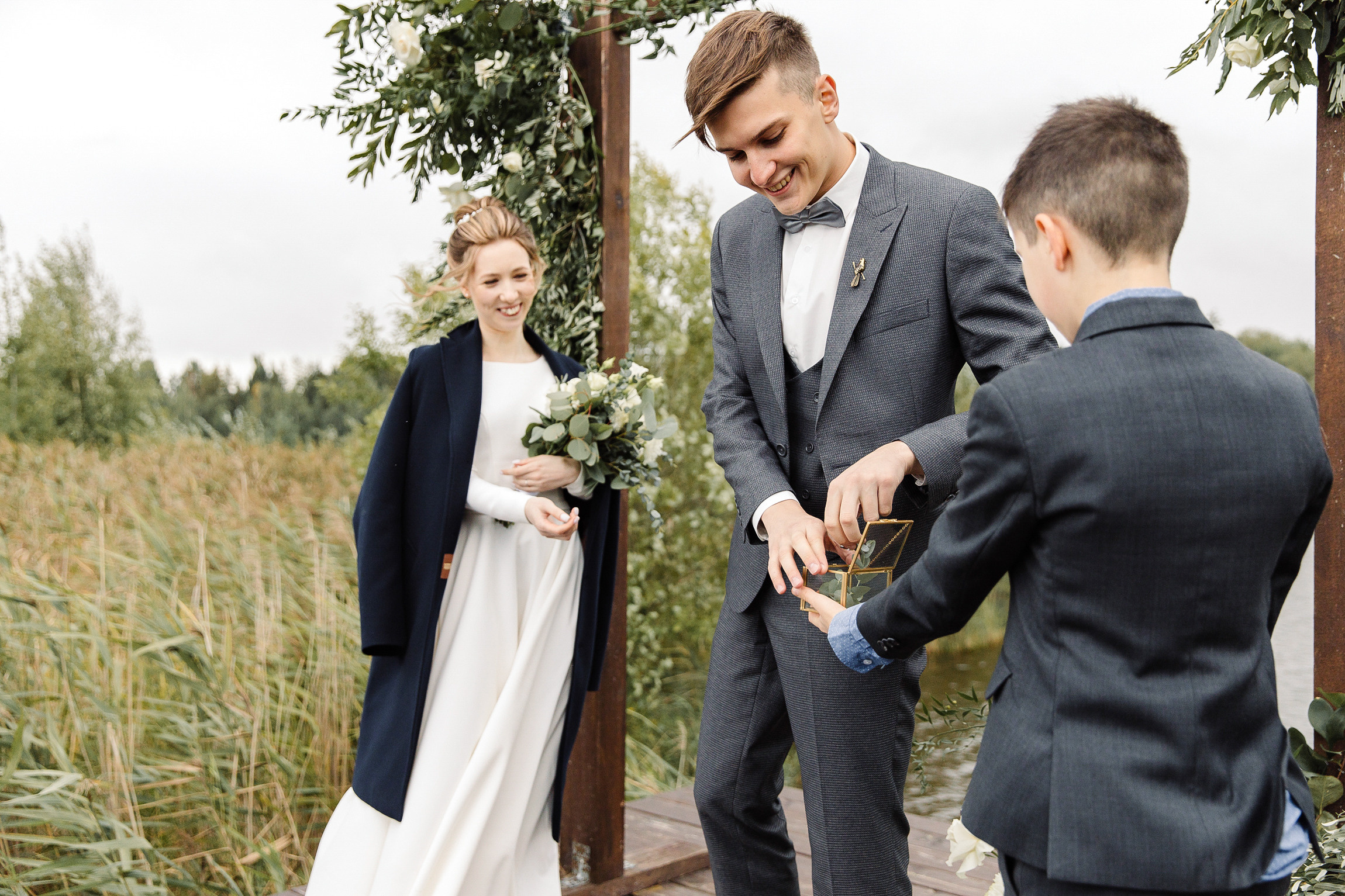 Единение с природой. Свадебный день Кати и Саши