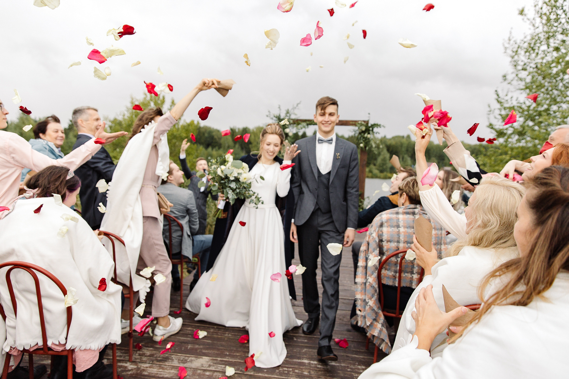 Единение с природой. Свадебный день Кати и Саши