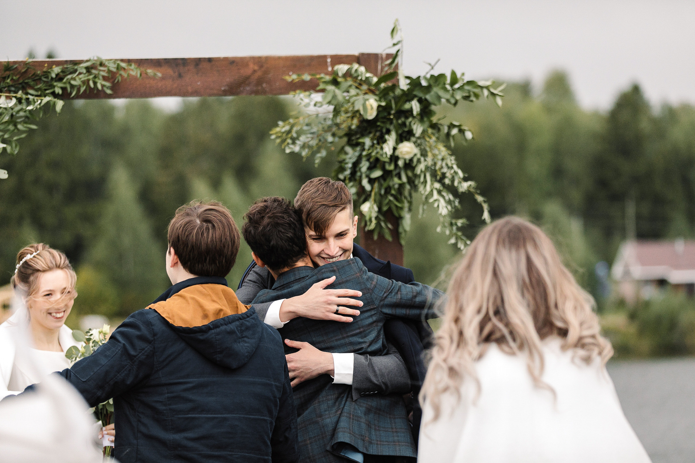 Единение с природой. Свадебный день Кати и Саши