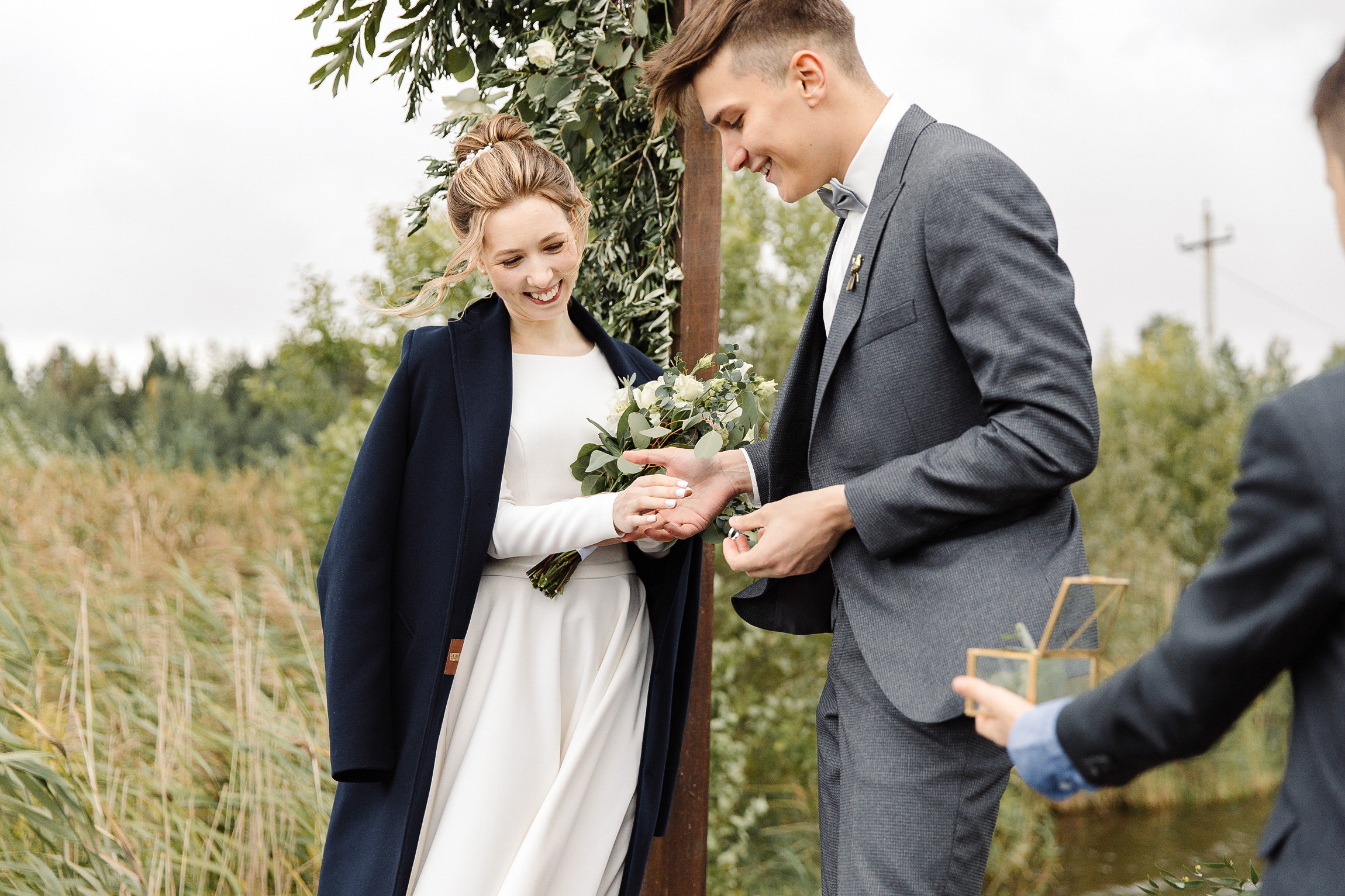 Единение с природой. Свадебный день Кати и Саши