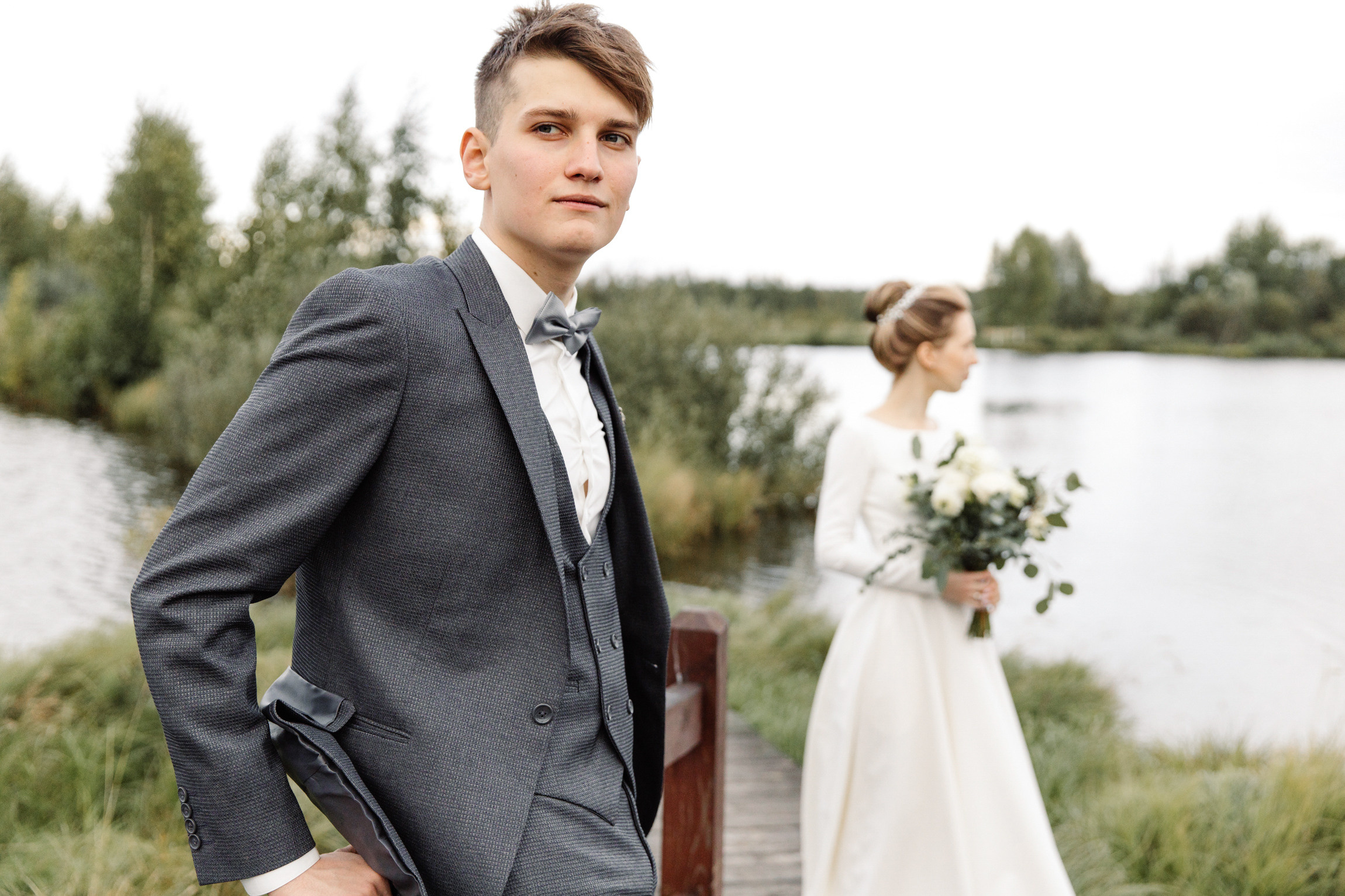 Единение с природой. Свадебный день Кати и Саши