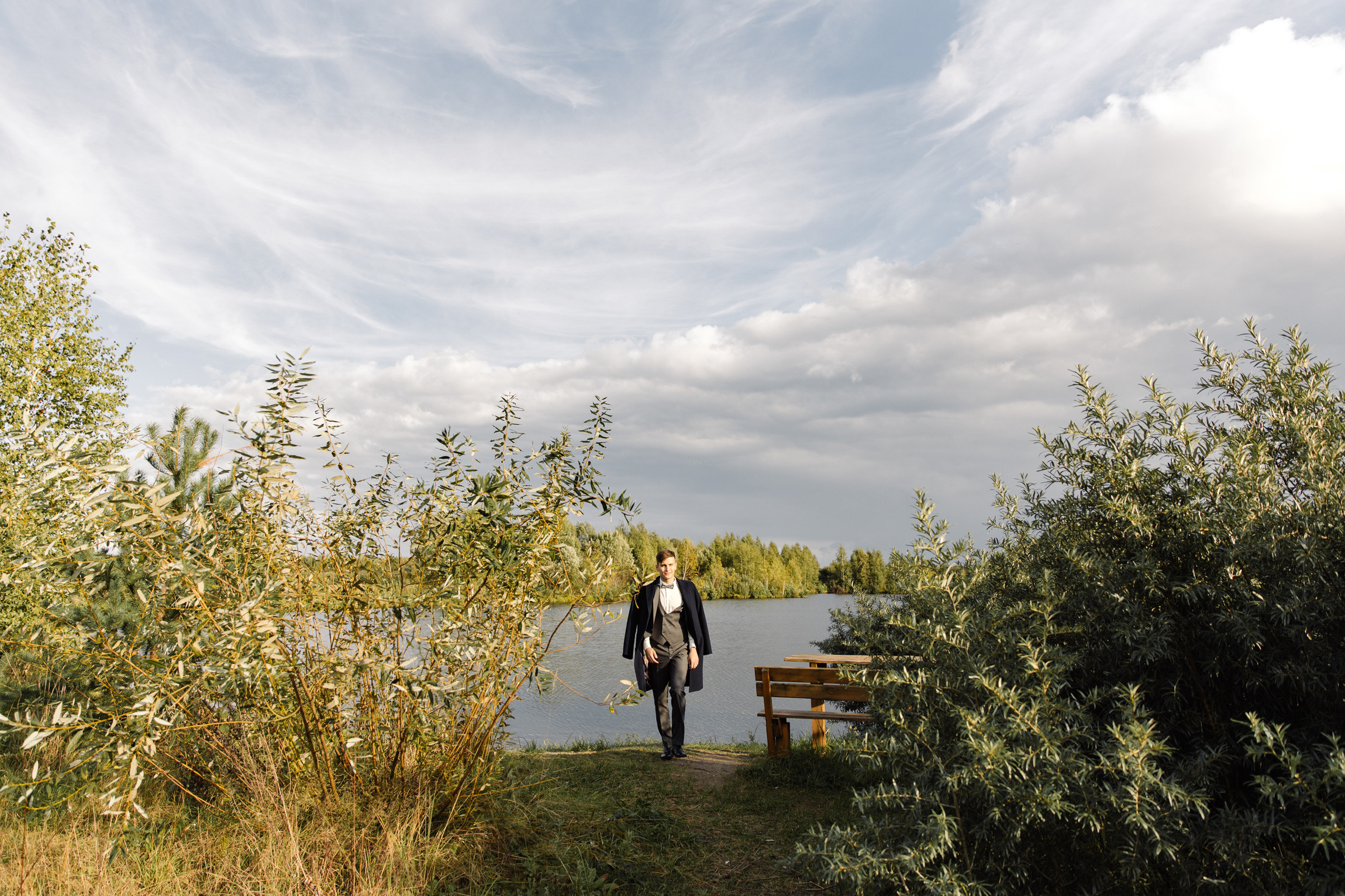 Единение с природой. Свадебный день Кати и Саши