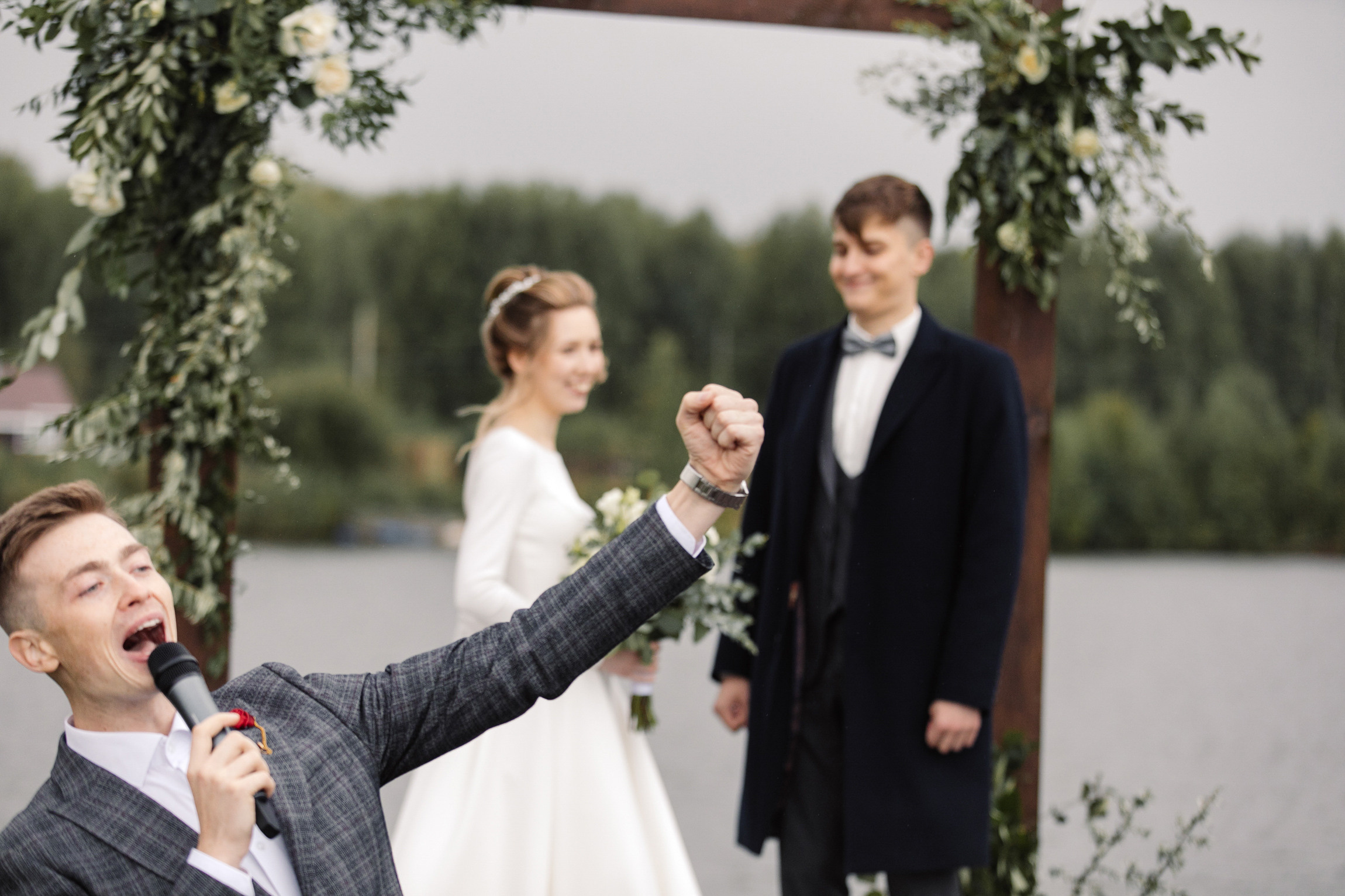 Единение с природой. Свадебный день Кати и Саши