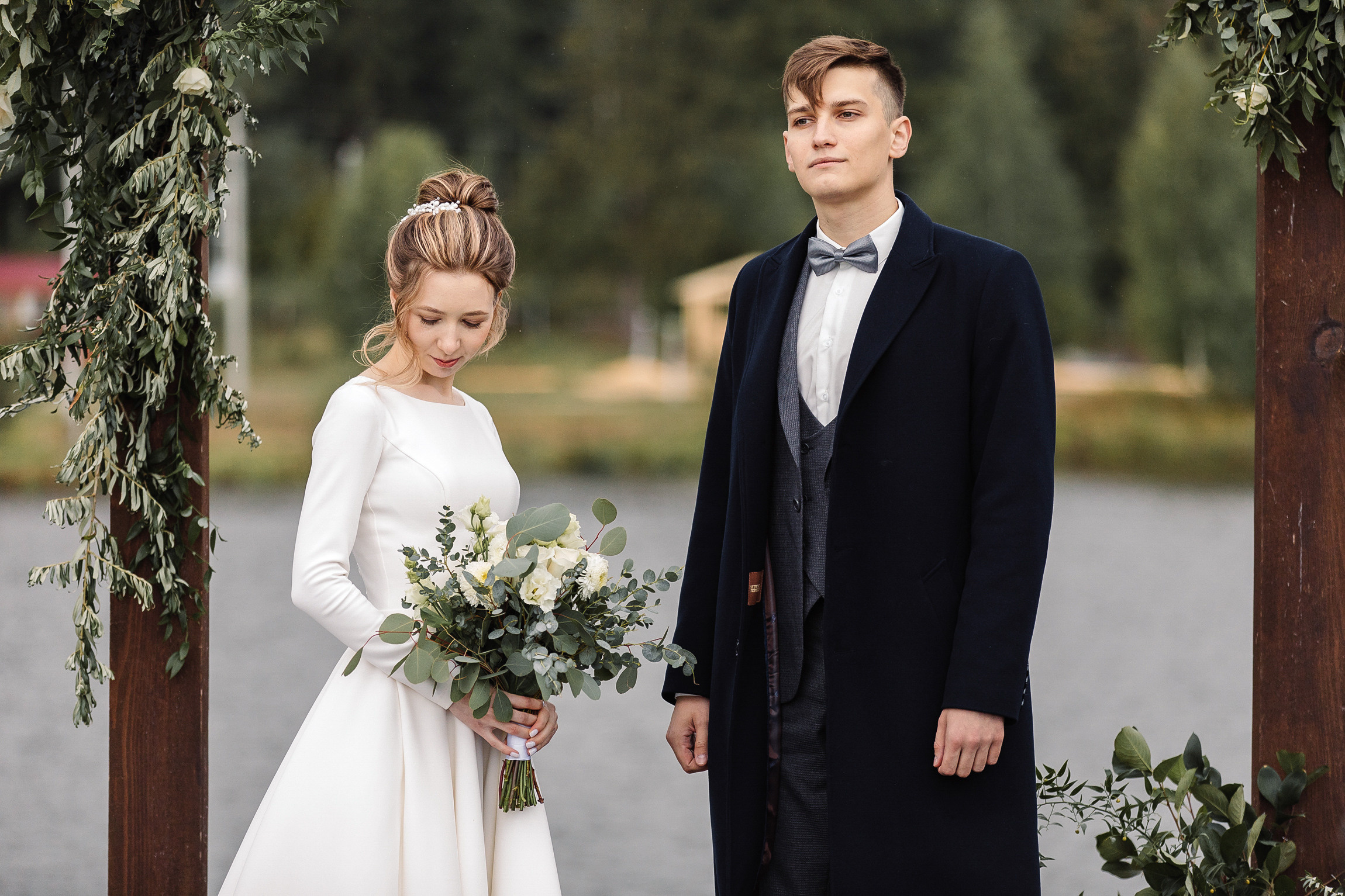 Единение с природой. Свадебный день Кати и Саши