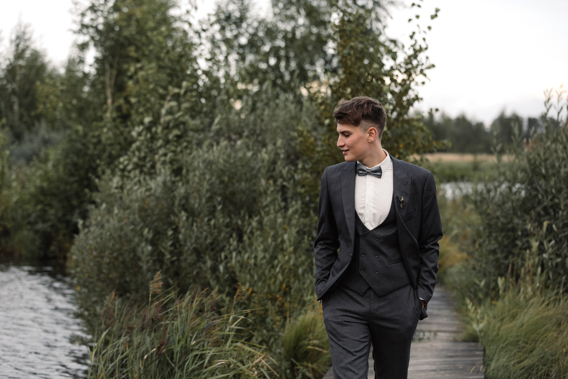 Единение с природой. Свадебный день Кати и Саши