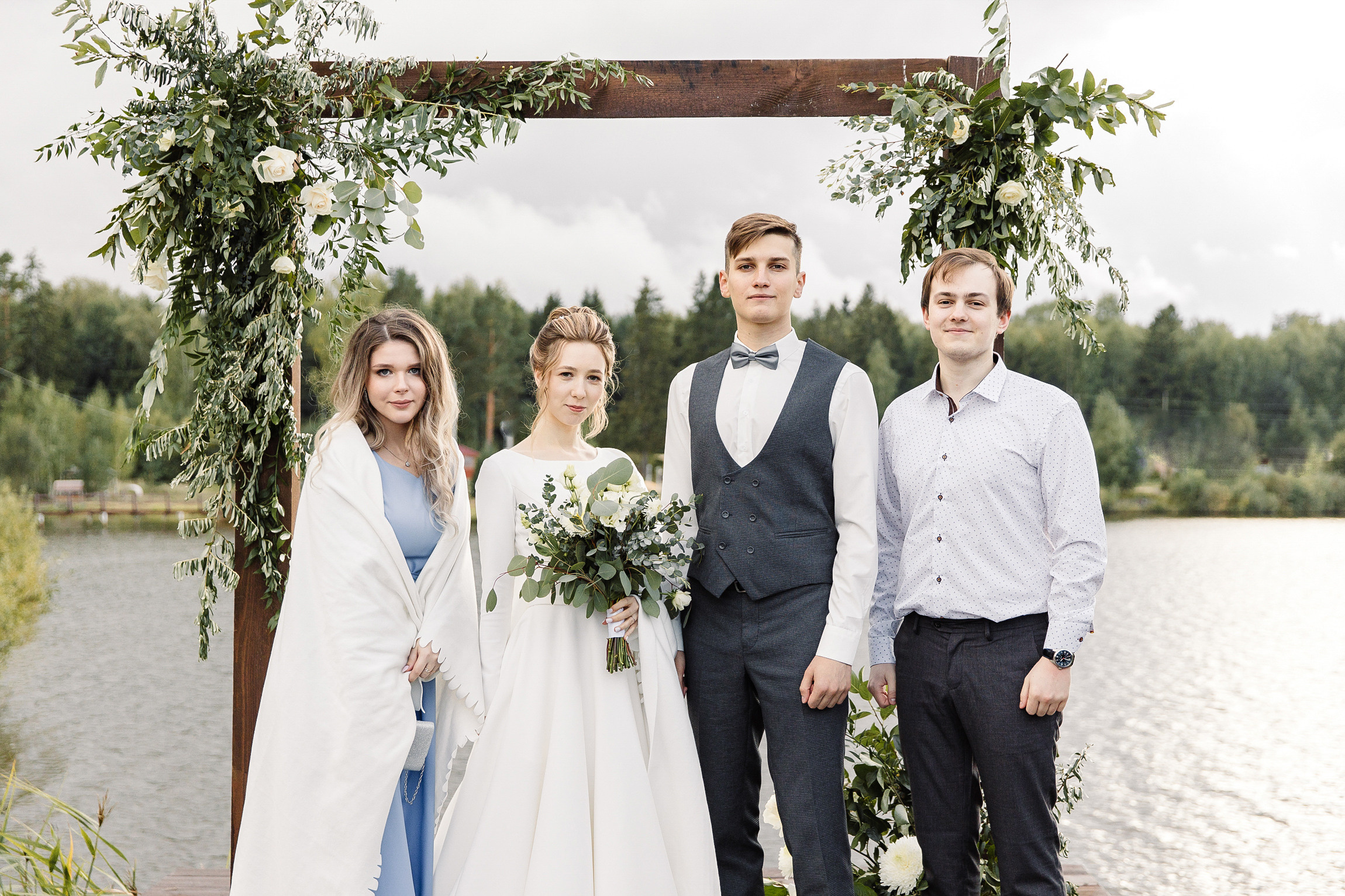 Единение с природой. Свадебный день Кати и Саши