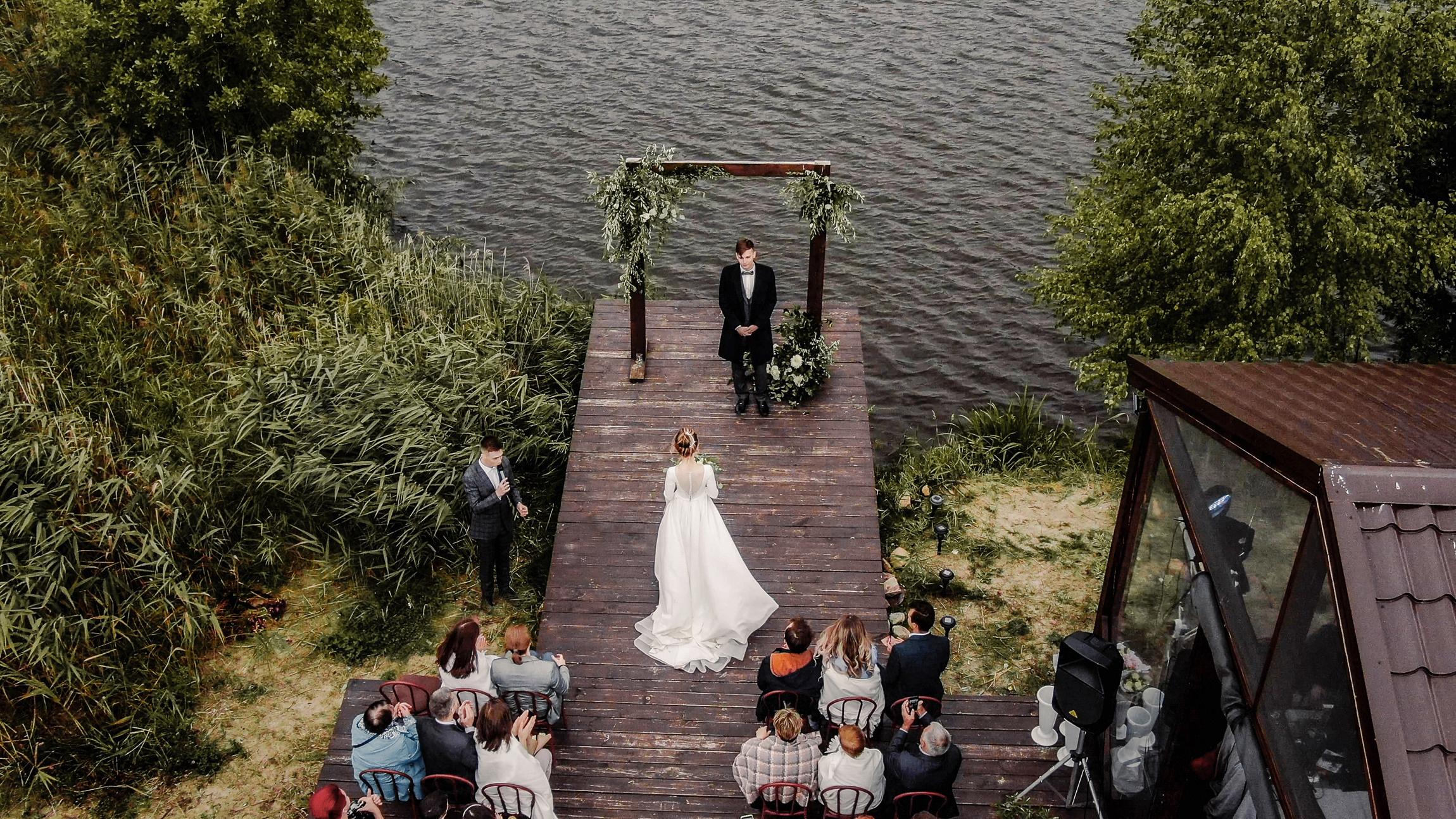 Единение с природой. Свадебный день Кати и Саши