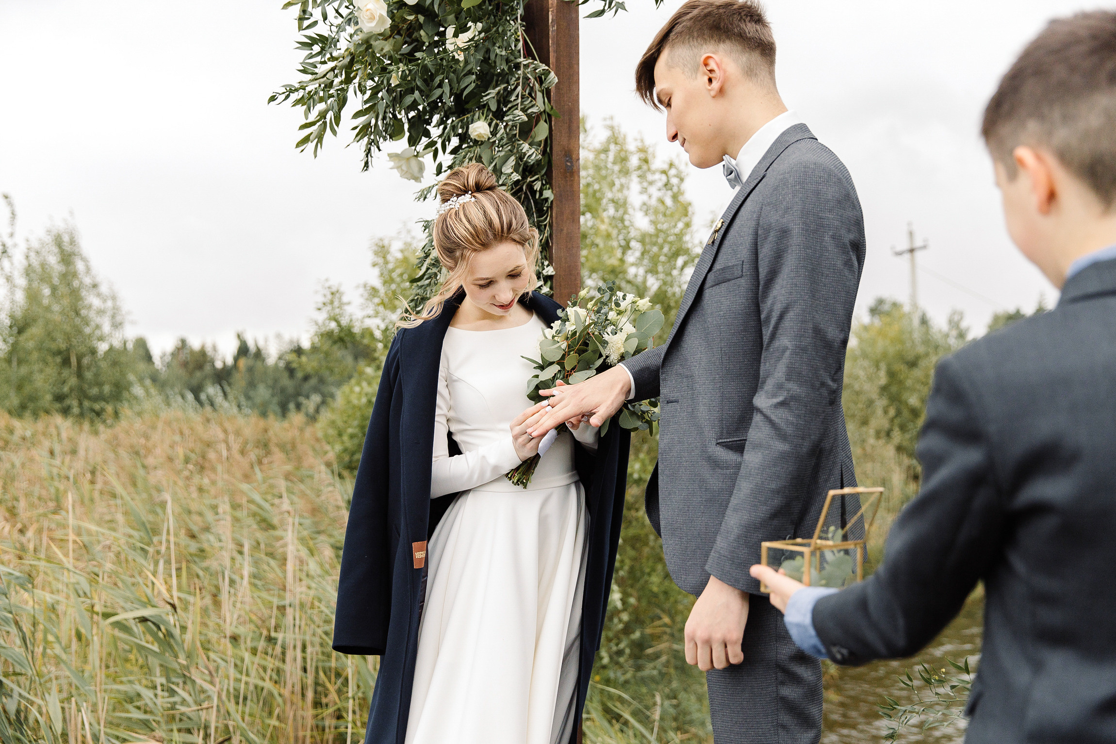 Единение с природой. Свадебный день Кати и Саши