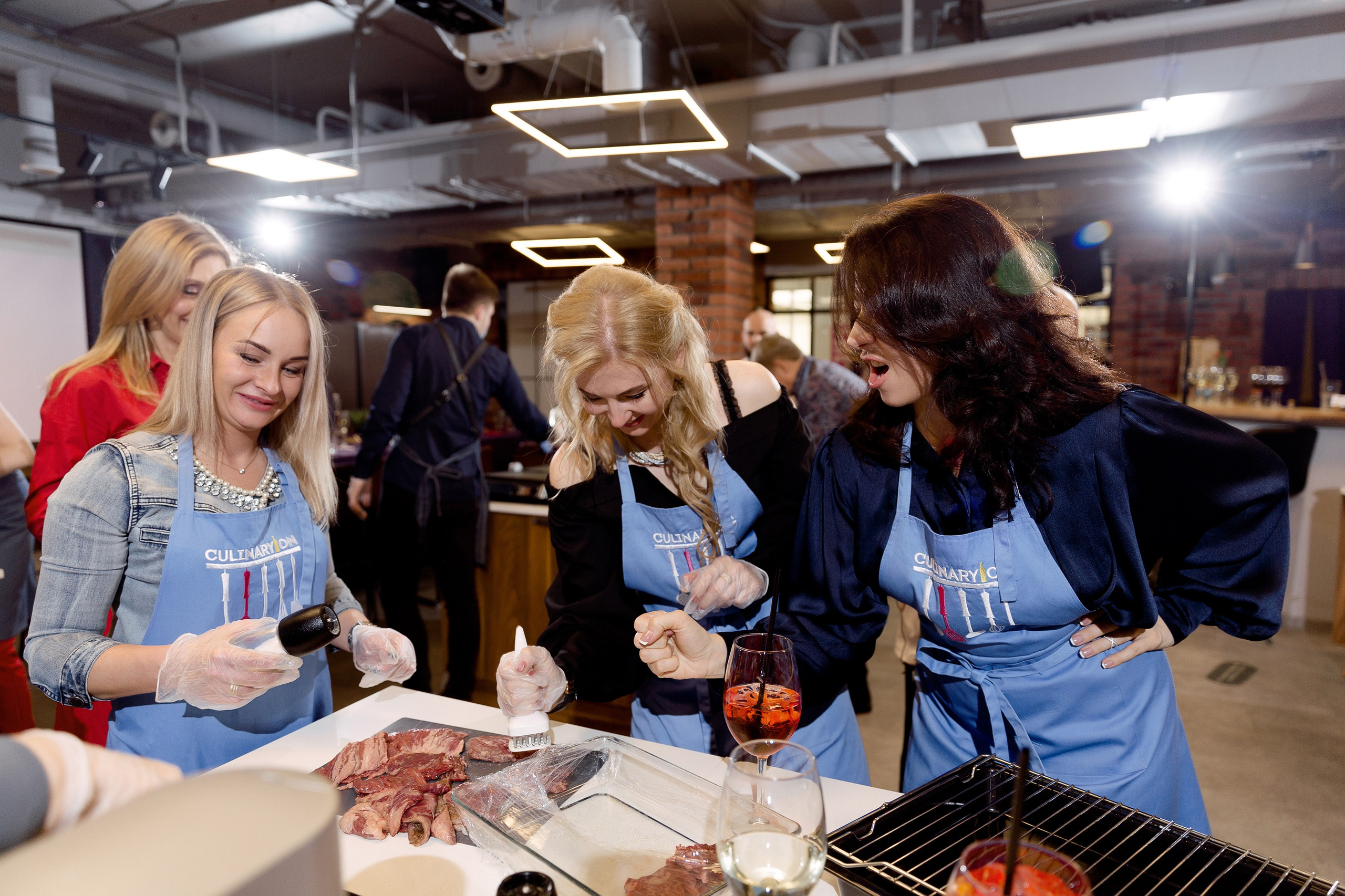Кулинарная студия. Репортаж. Свадебный фотограф в Санкт-Петербурге Павел Резниченко