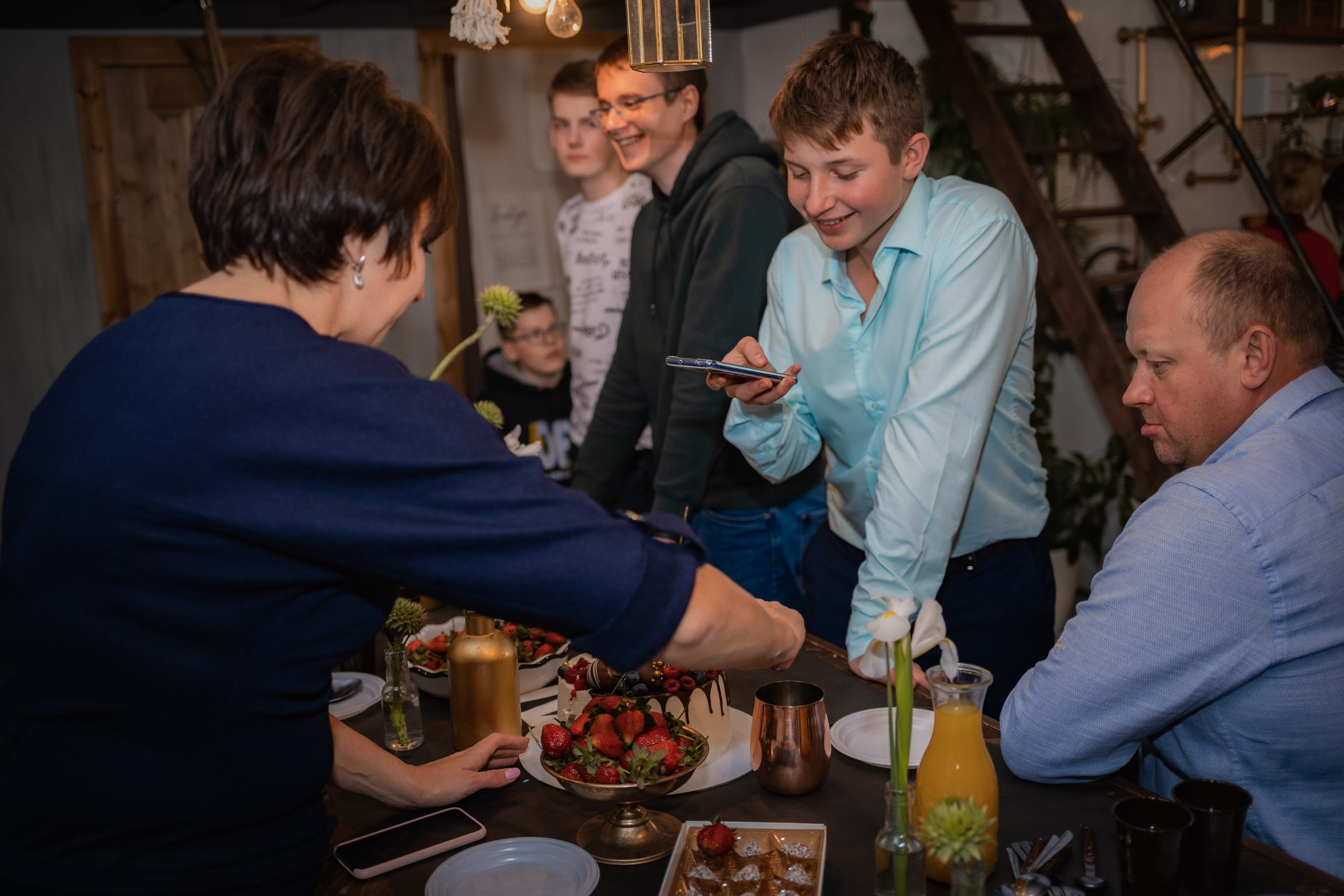 Фотосъемка дня рождения подростка